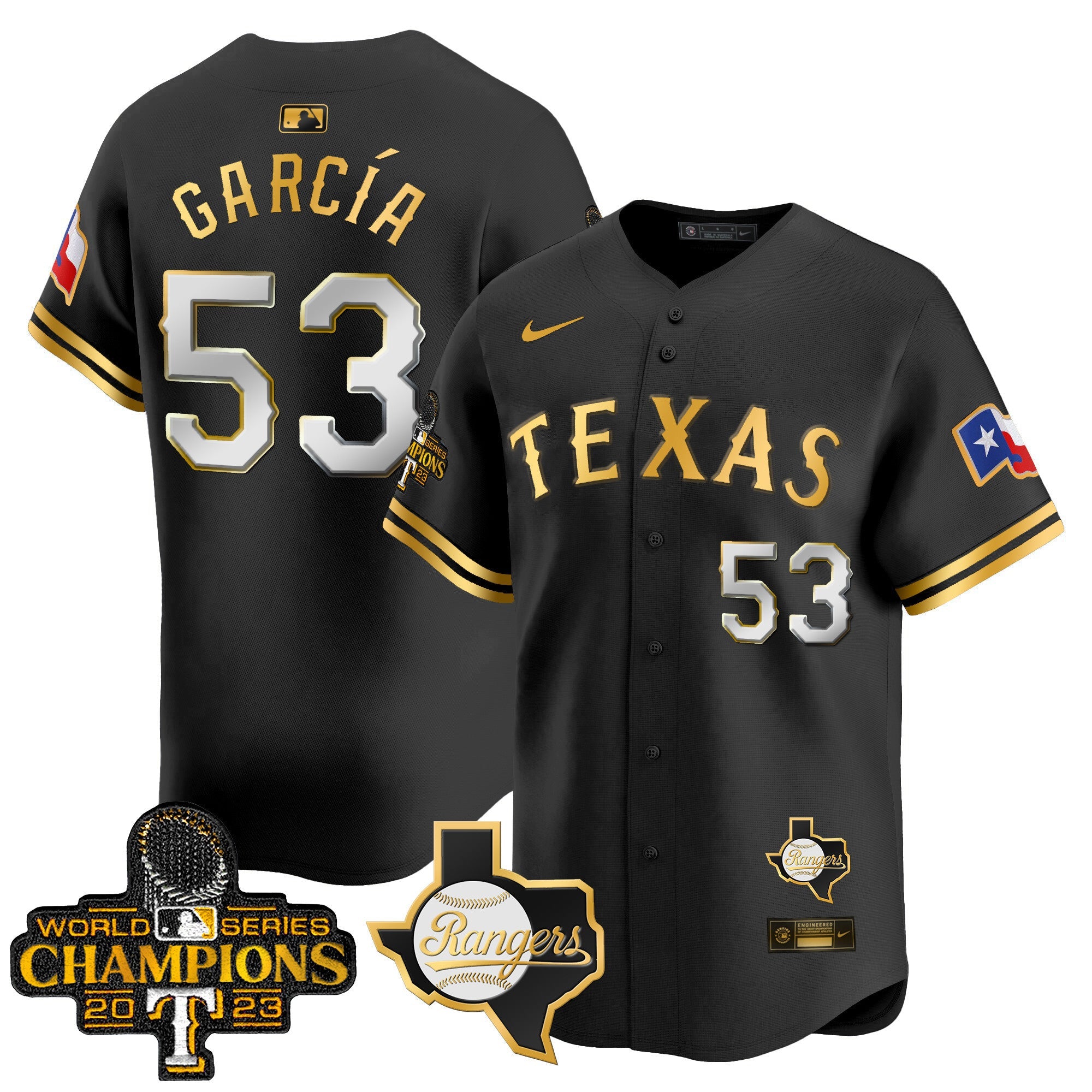Men’s Texas World Series Champions Vapor Premier Limited Jersey V2