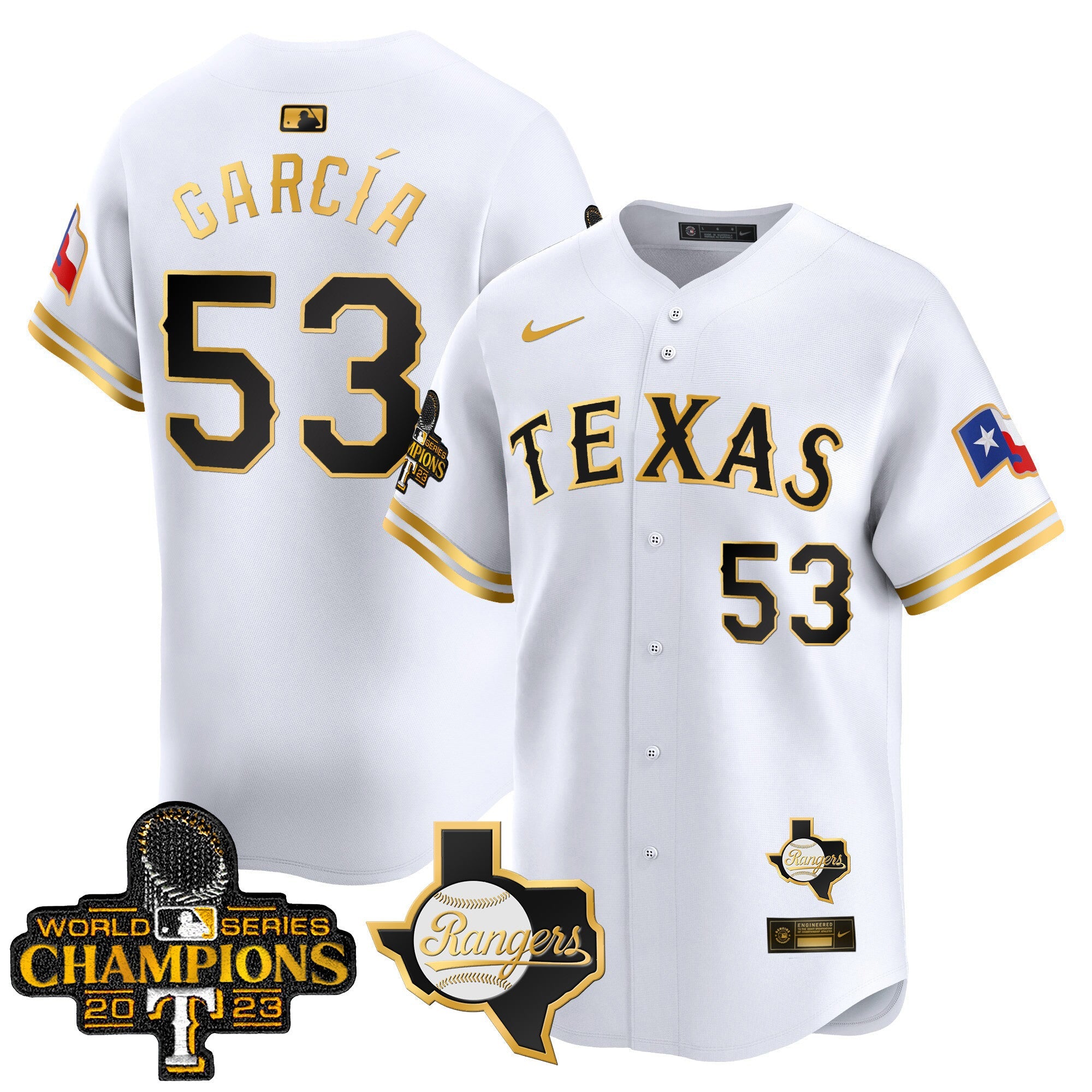 Men’s Texas World Series Champions Vapor Premier Limited Jersey V2