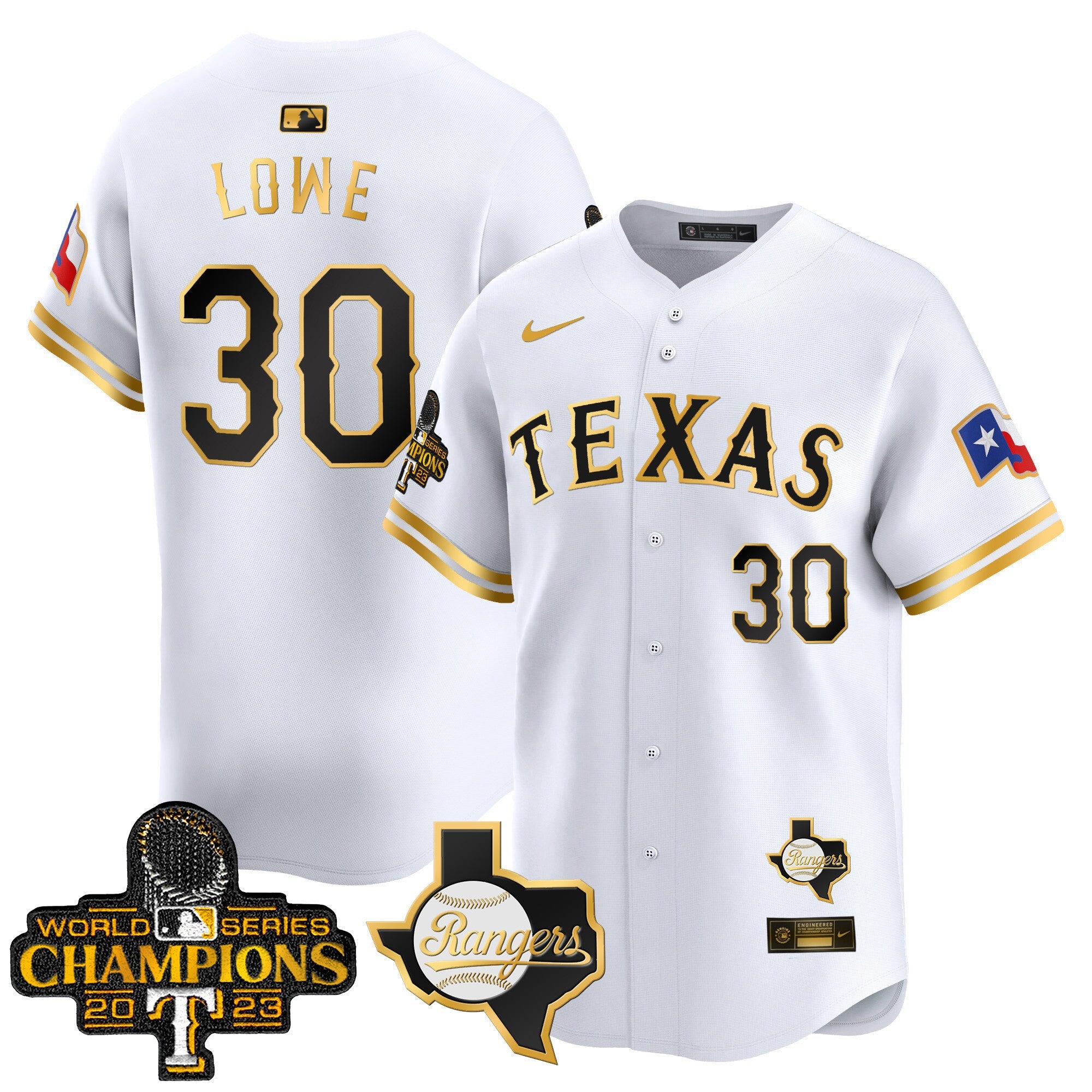 Men’s Texas World Series Champions Vapor Premier Limited Jersey V2