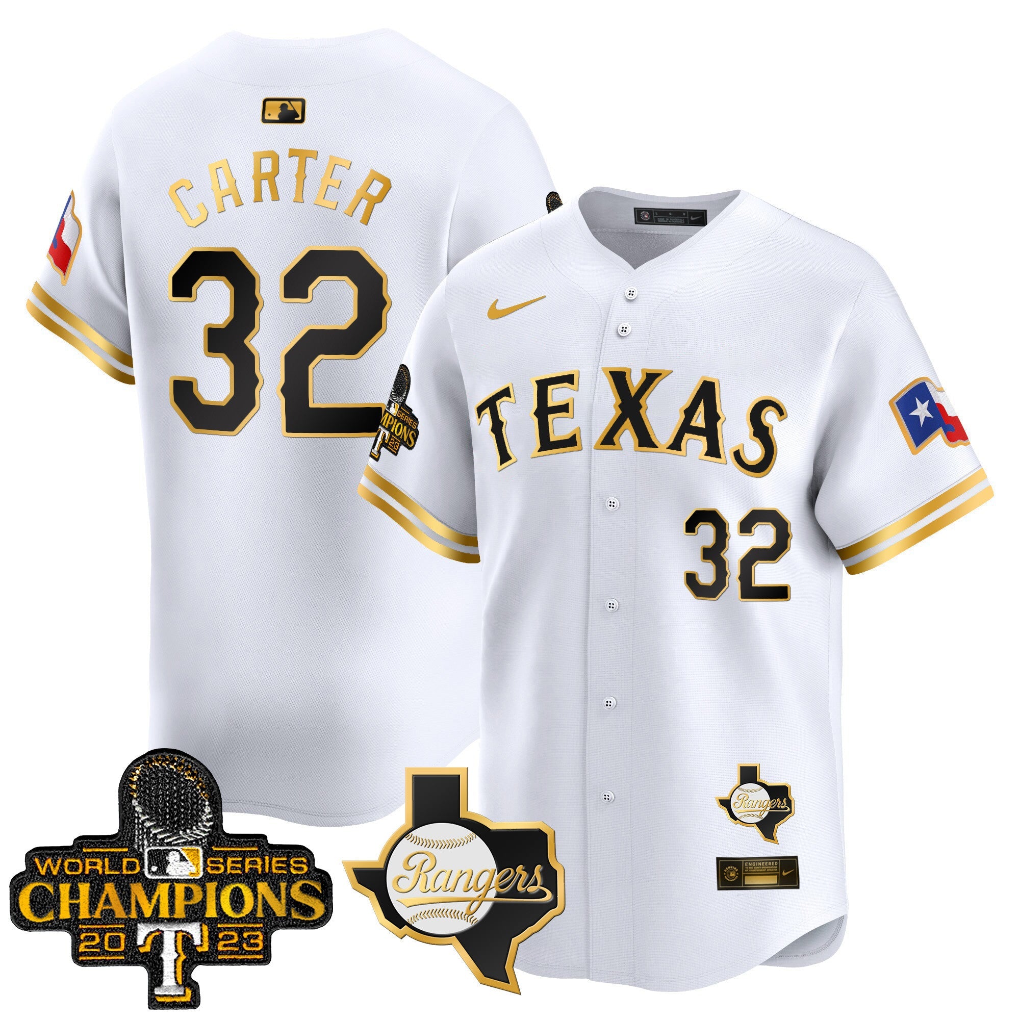 Men’s Texas World Series Champions Vapor Premier Limited Jersey V2