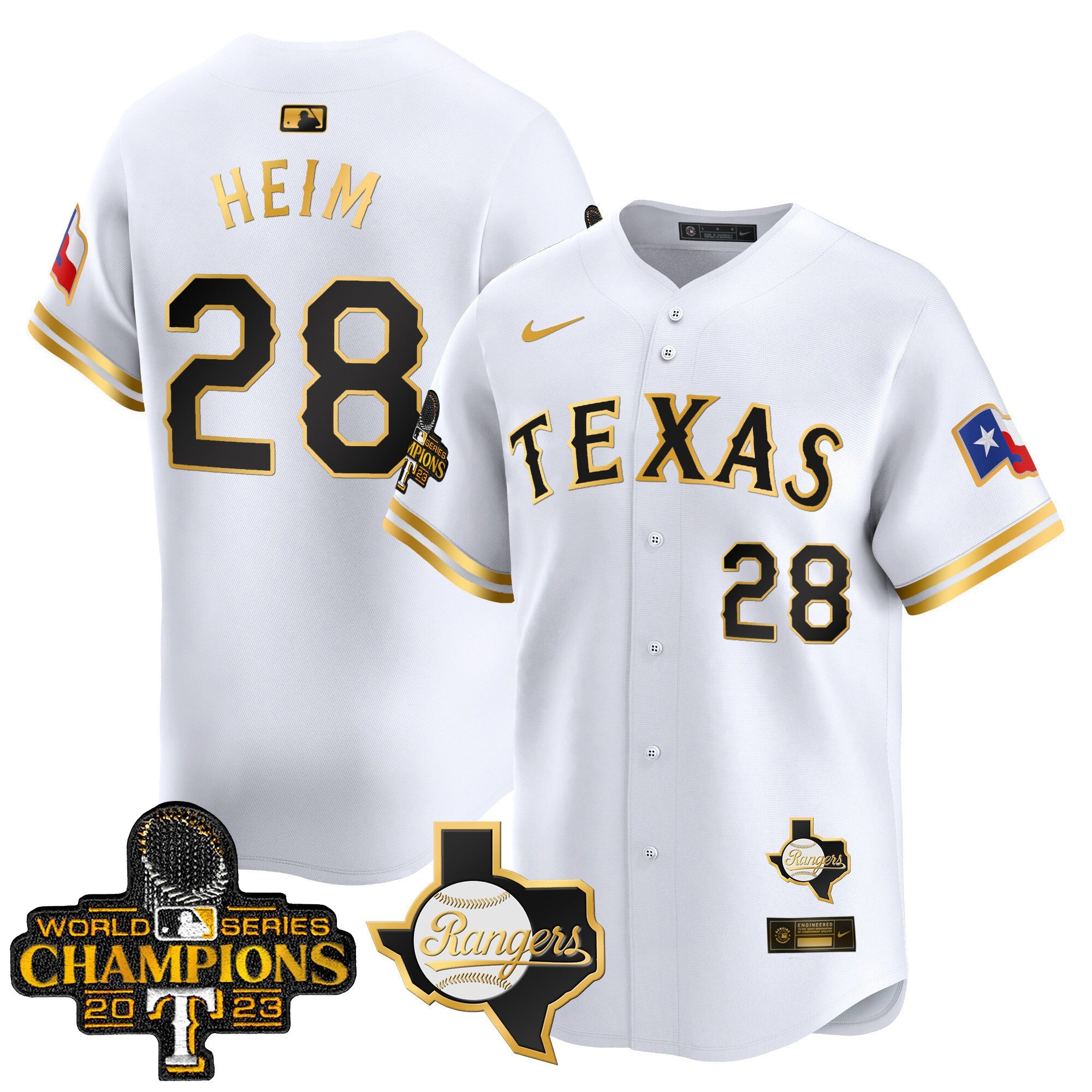 Men’s Texas World Series Champions Vapor Premier Limited Jersey V2