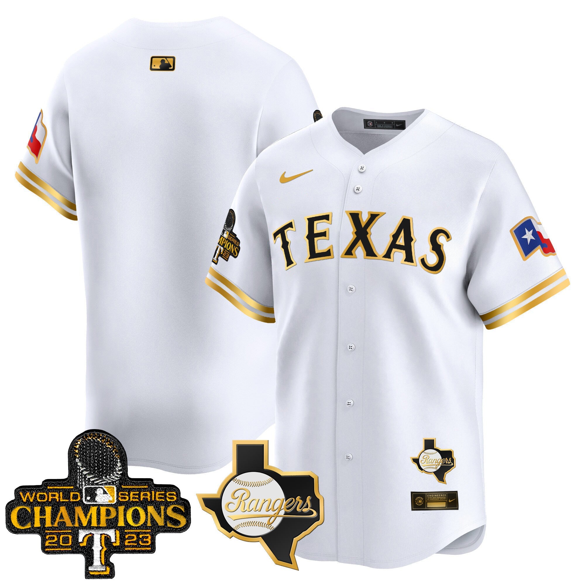 Men’s Texas World Series Champions Vapor Premier Limited Jersey V2