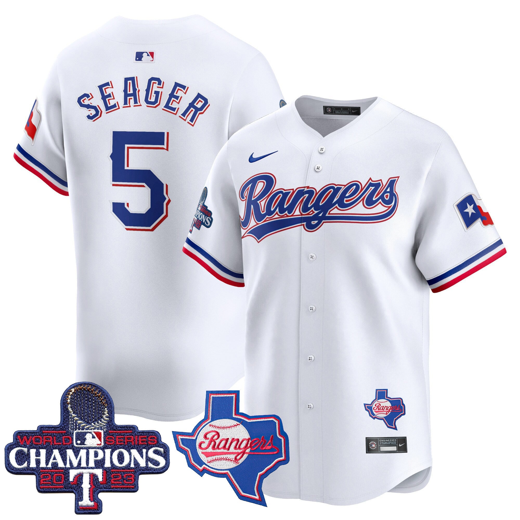 Men’s Texas World Series Champions Vapor Premier Limited Jersey V2