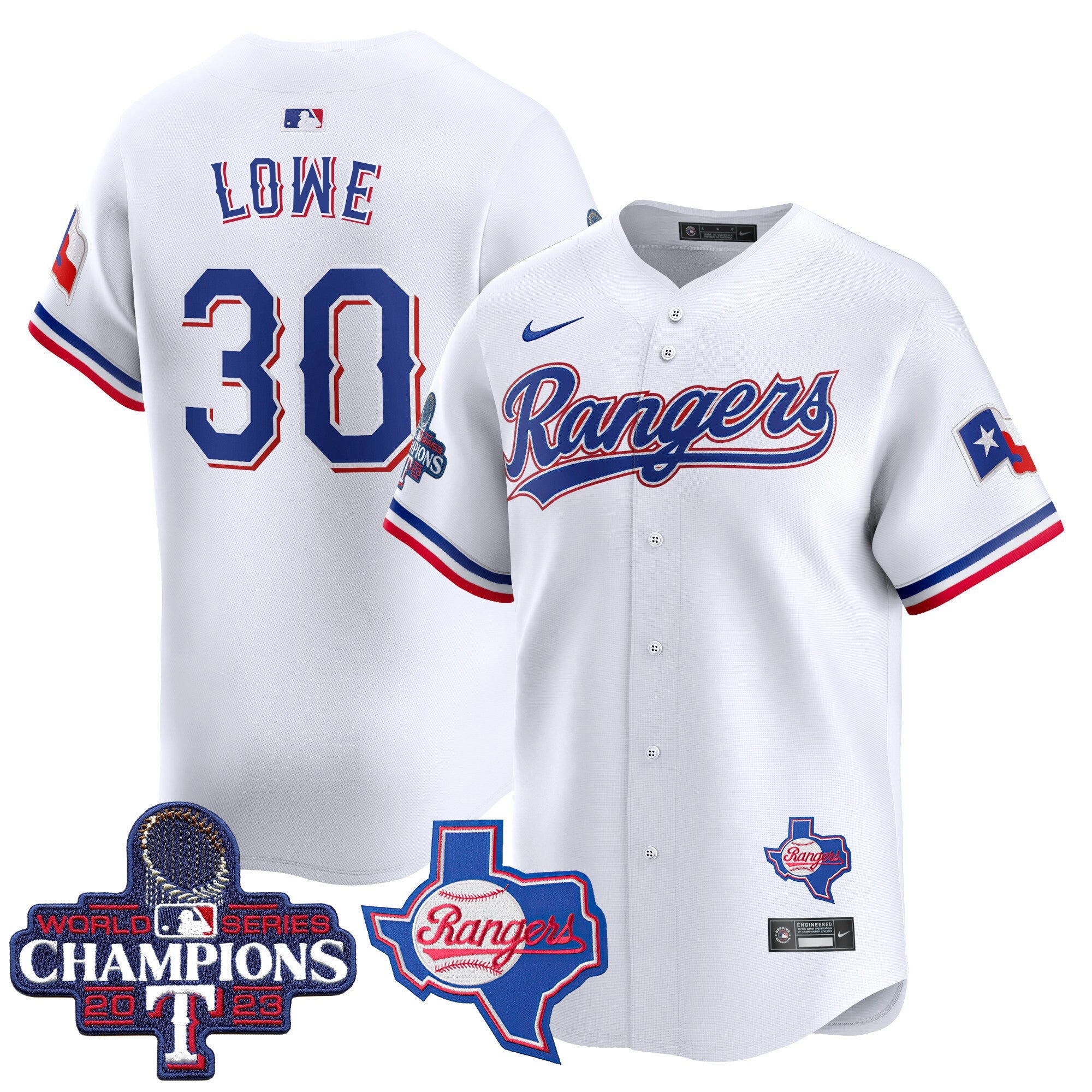 Men’s Texas World Series Champions Vapor Premier Limited Jersey V2
