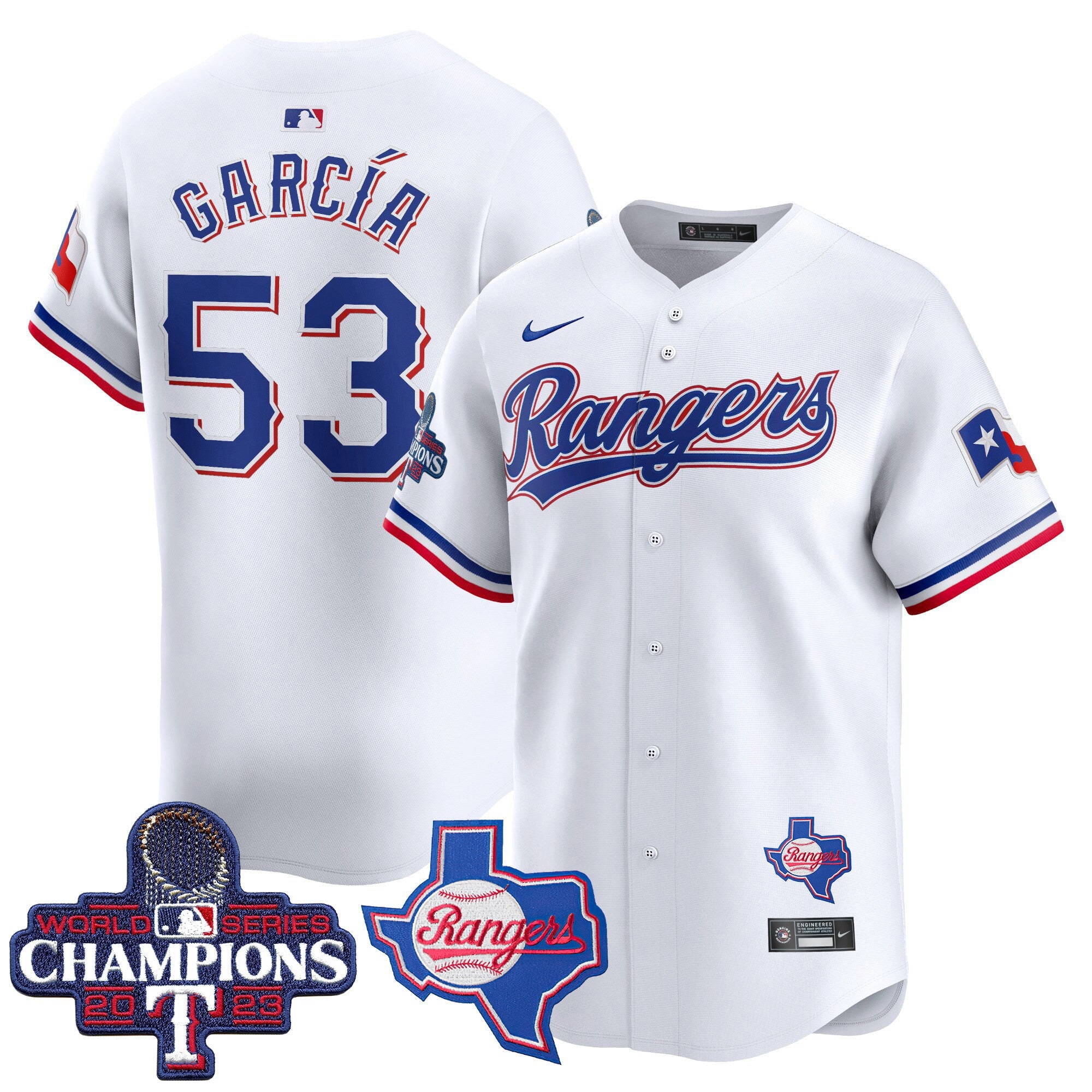 Men’s Texas World Series Champions Vapor Premier Limited Jersey V2