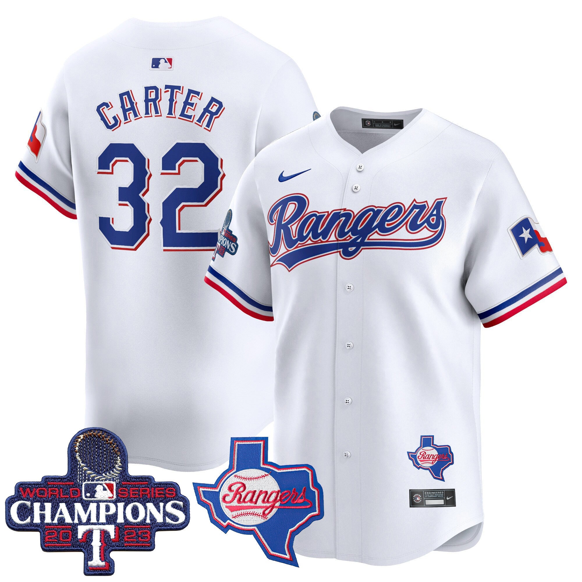 Men’s Texas World Series Champions Vapor Premier Limited Jersey V2