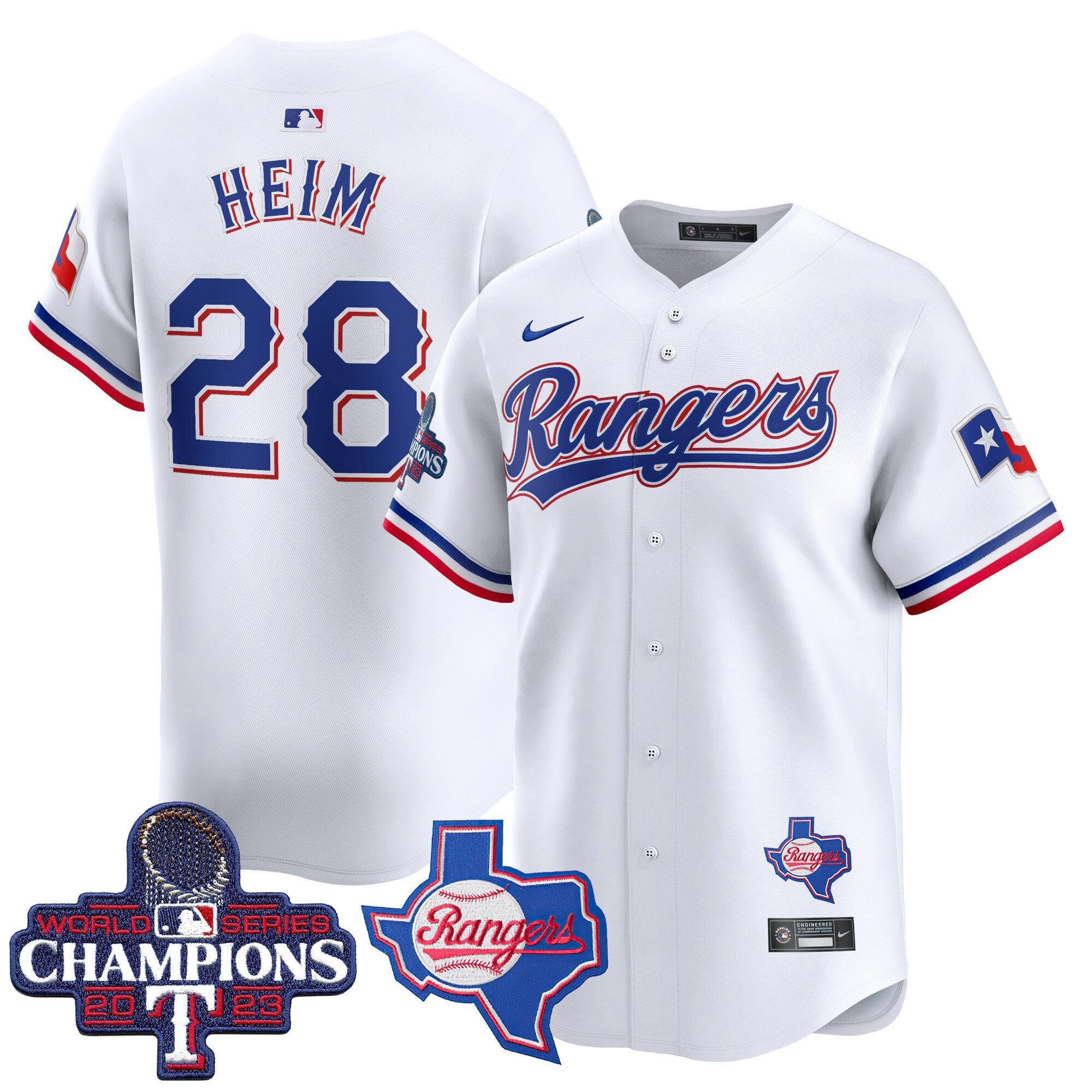Men’s Texas World Series Champions Vapor Premier Limited Jersey V2