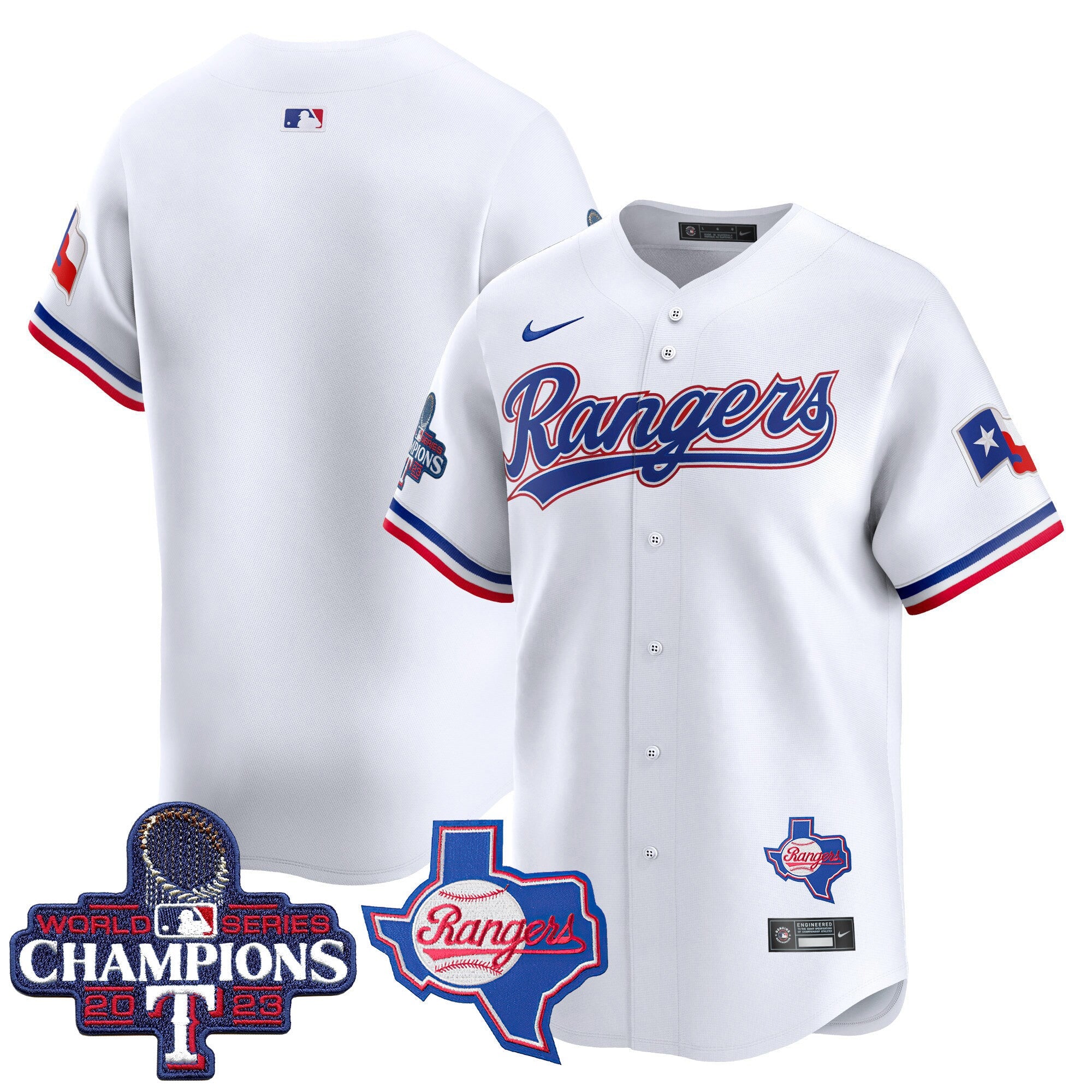 Men’s Texas World Series Champions Vapor Premier Limited Jersey V2