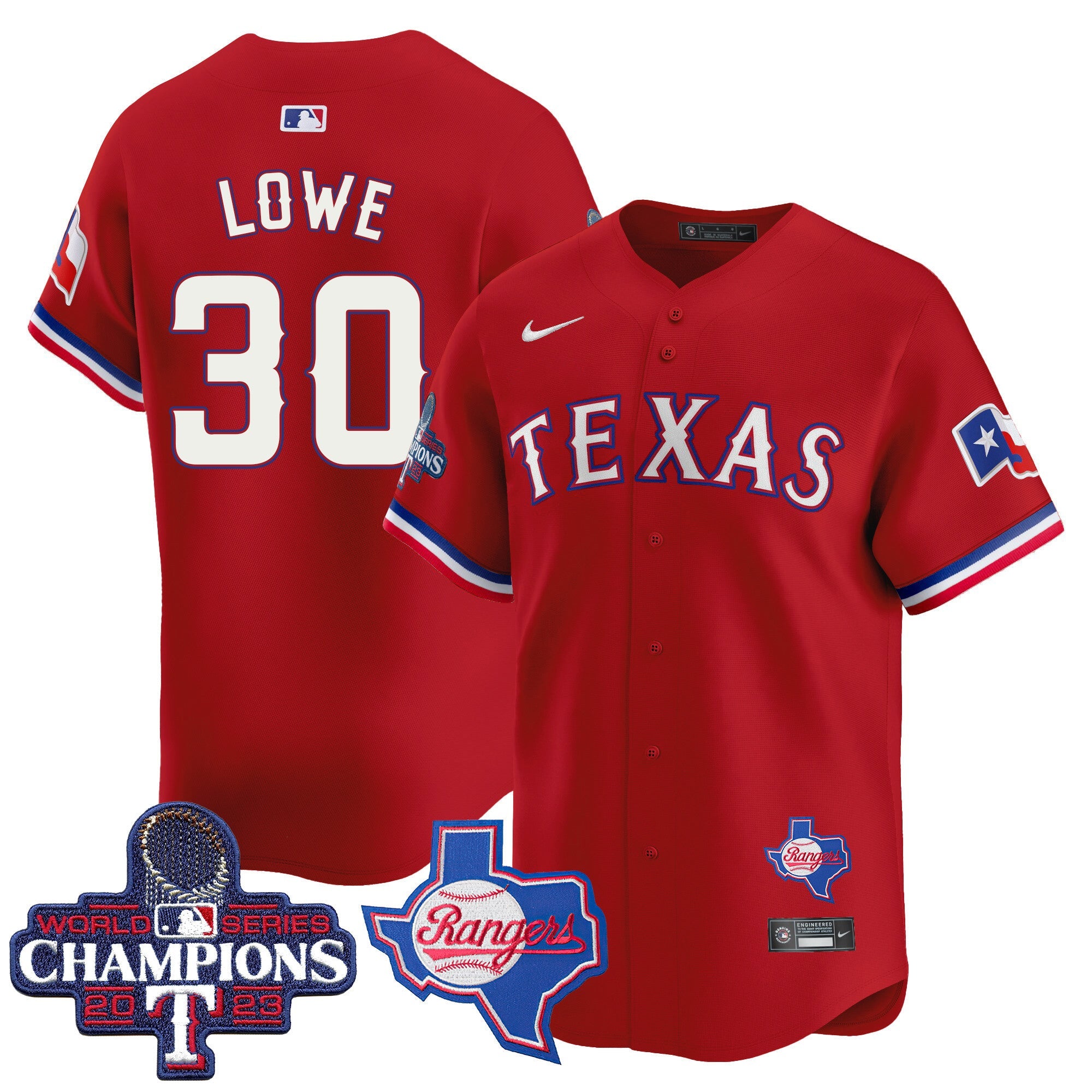 Men’s Texas World Series Champions Vapor Premier Limited Jersey V2