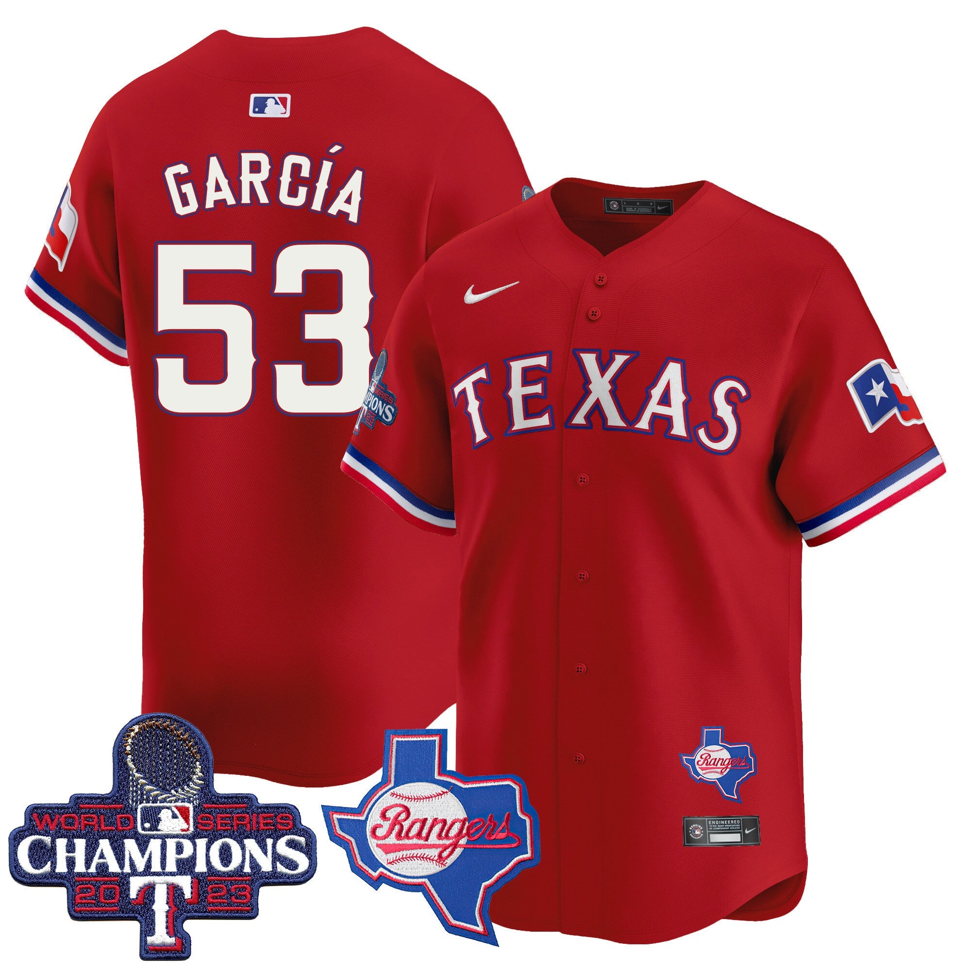 Men’s Texas World Series Champions Vapor Premier Limited Jersey V2