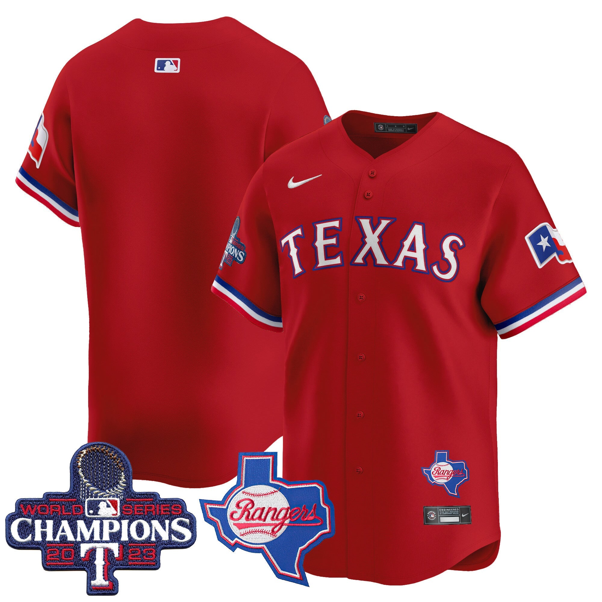 Men’s Texas World Series Champions Vapor Premier Limited Jersey V2