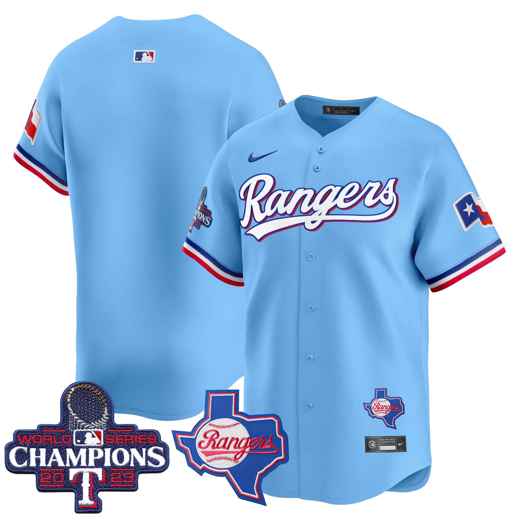 Men’s Texas World Series Champions Vapor Premier Limited Jersey V2