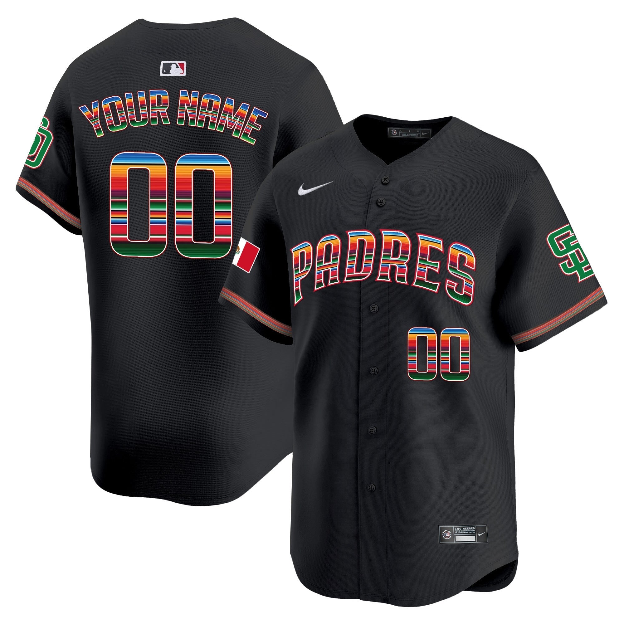 San Diego Mexico Premier Limited Custom Jersey