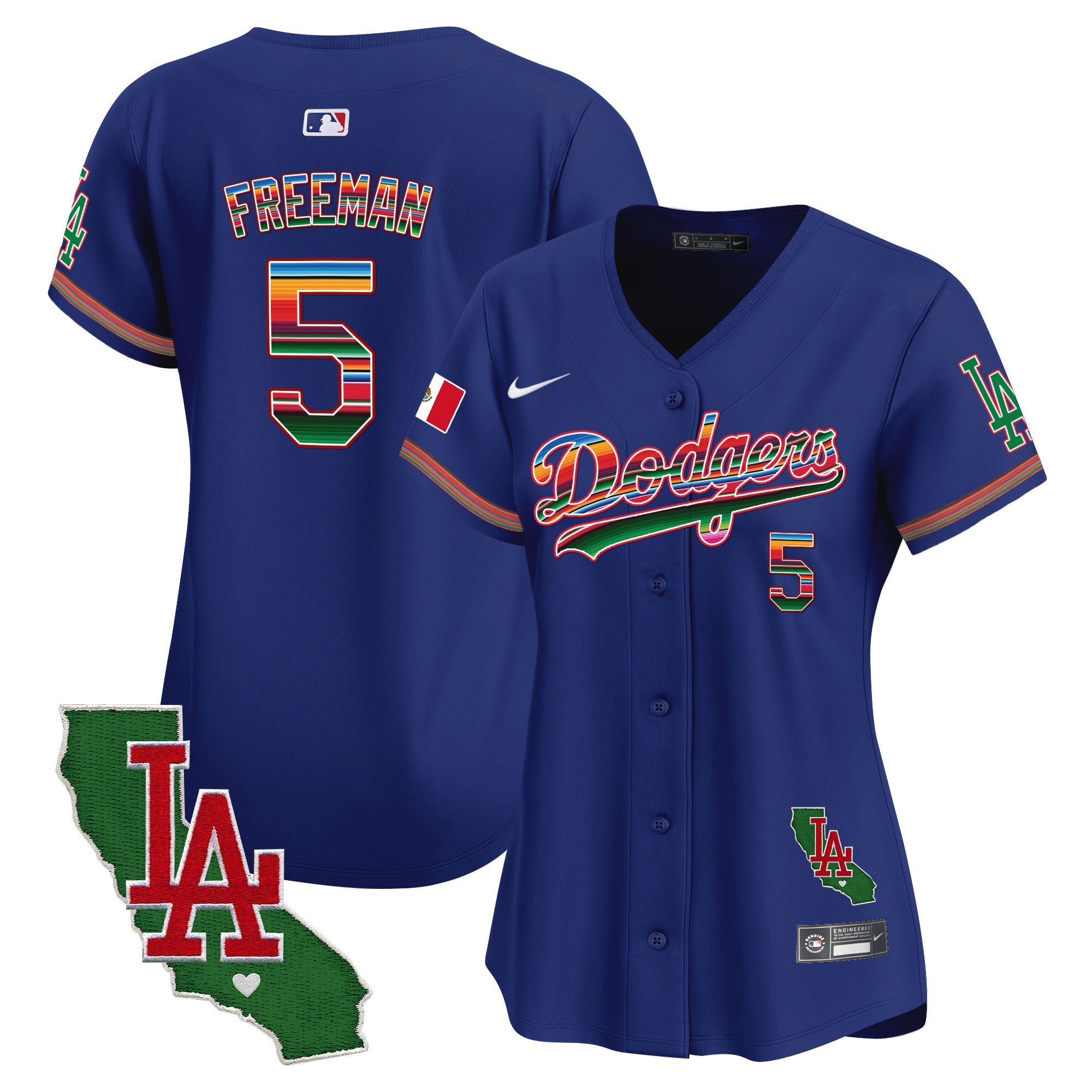Women’s Mexico California Patch Vapor Premier Limited Jersey V2