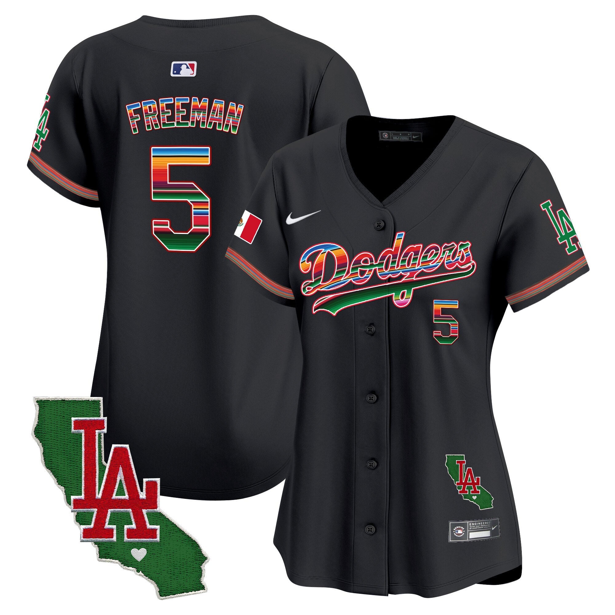Women’s Mexico California Patch Vapor Premier Limited Jersey V2