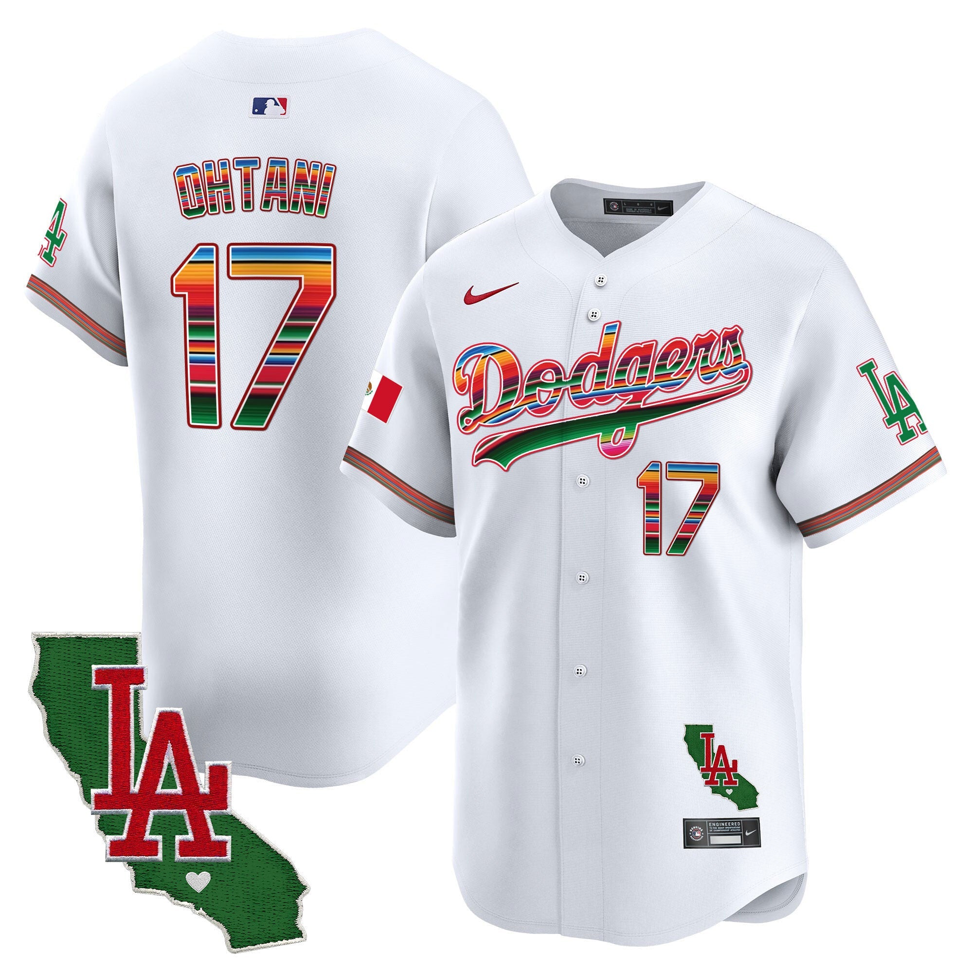 Men’s Mexico California Patch Vapor Premier Limited Jersey