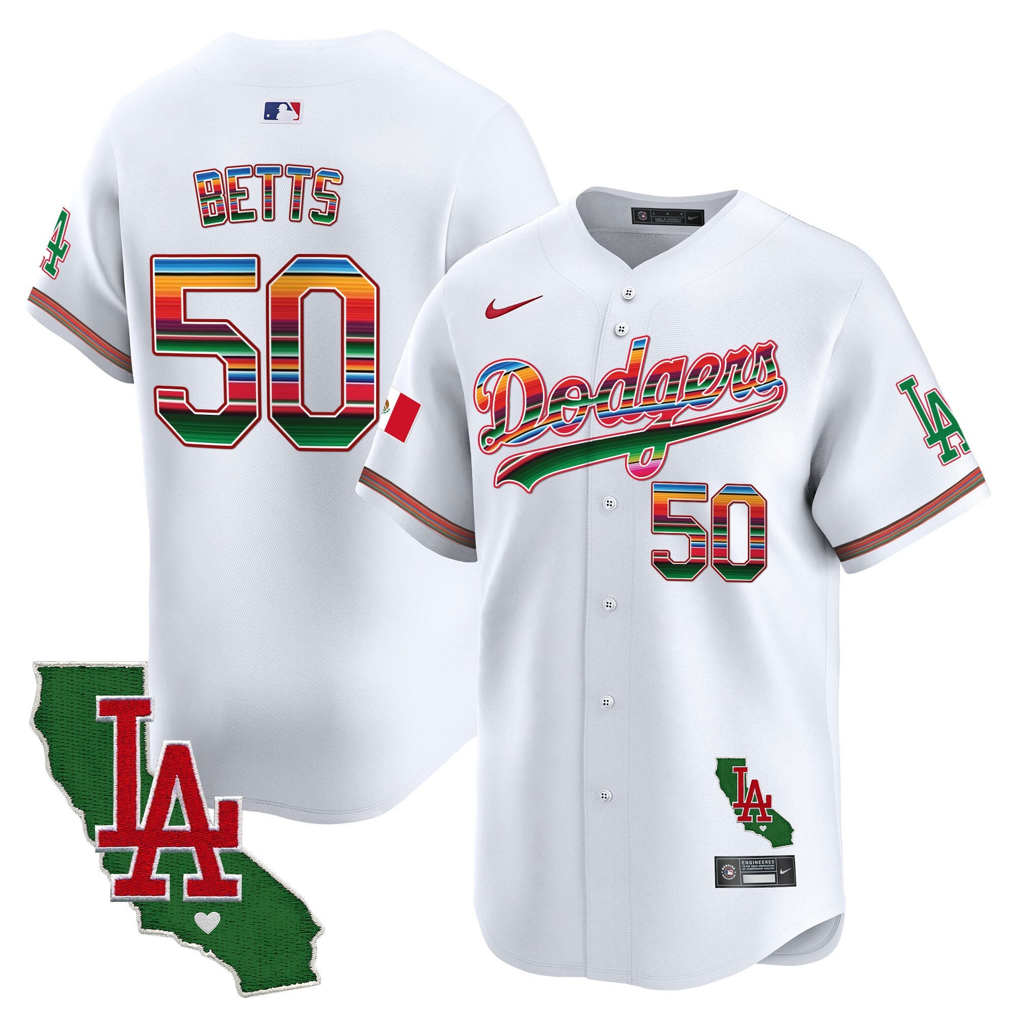 Men’s Mexico California Patch Vapor Premier Limited Jersey