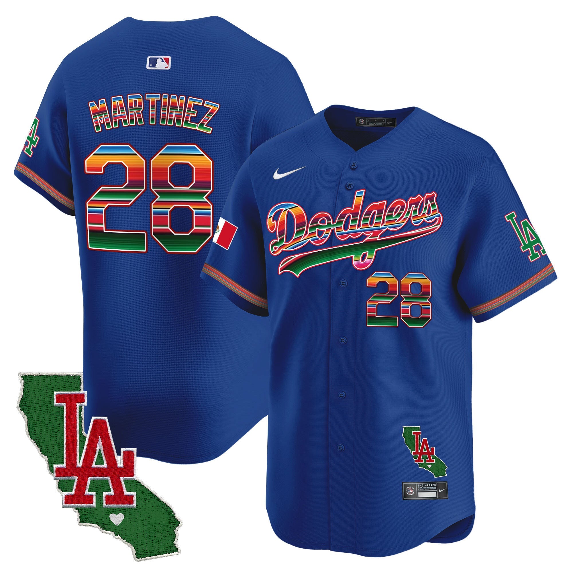 Men’s Mexico California Patch Vapor Premier Limited Jersey