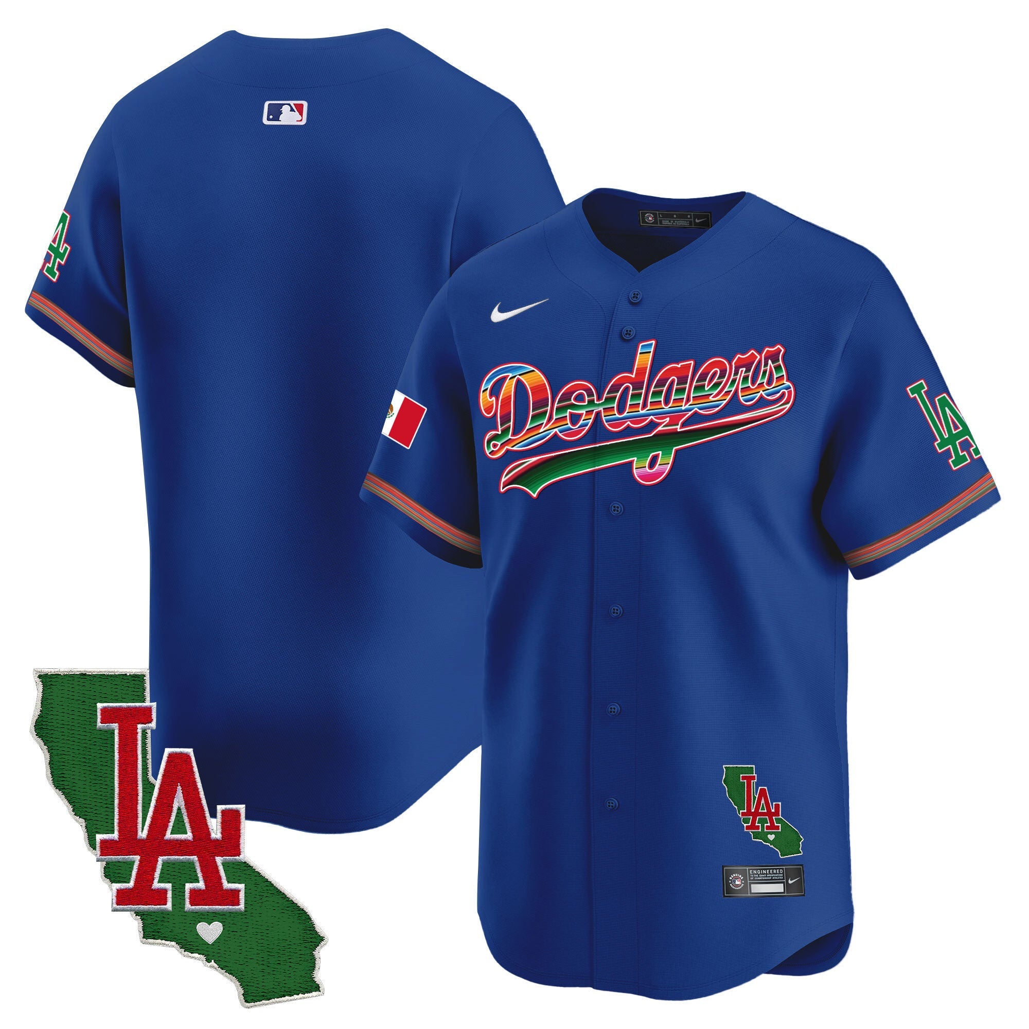 Men’s Mexico California Patch Vapor Premier Limited Jersey