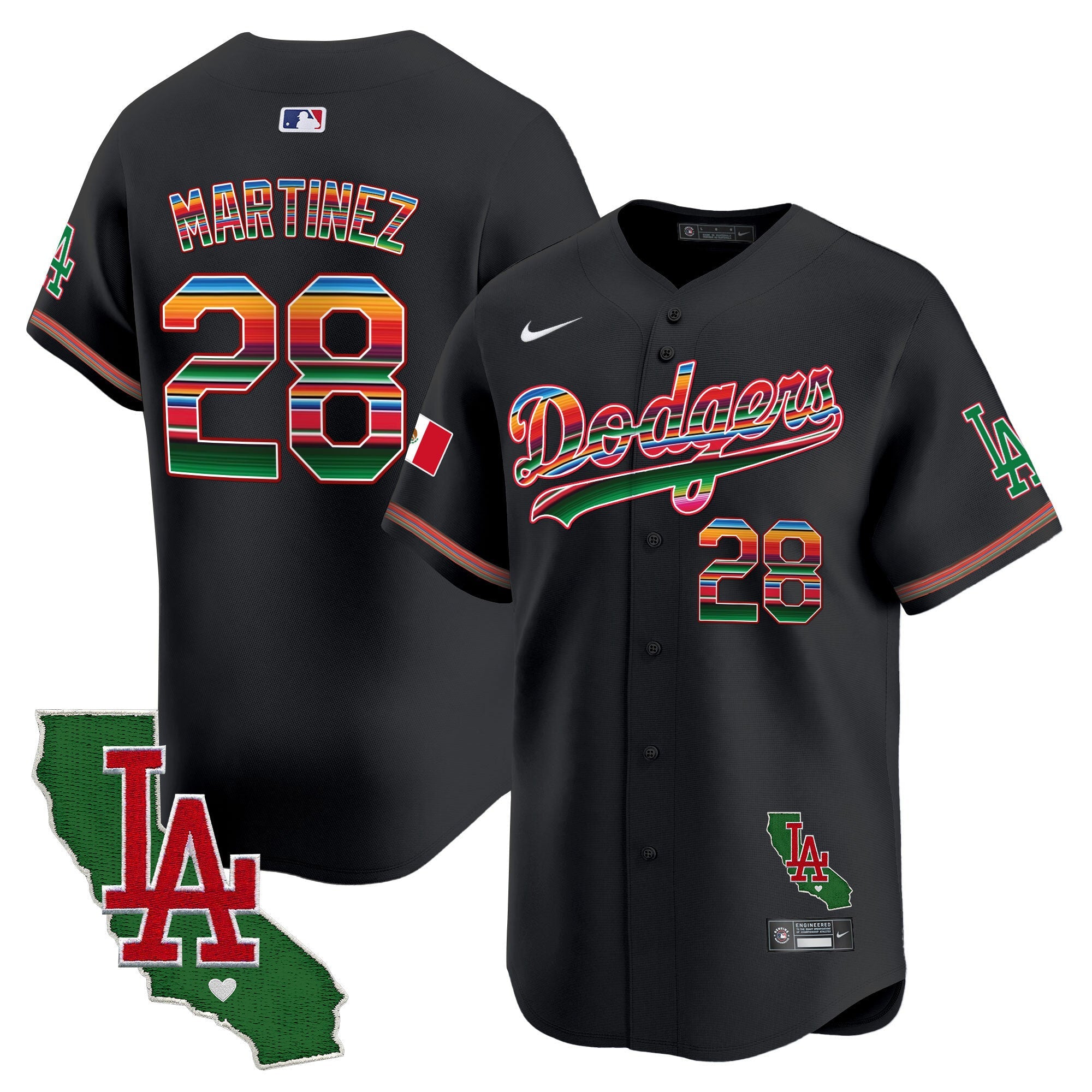 Men’s Mexico California Patch Vapor Premier Limited Jersey