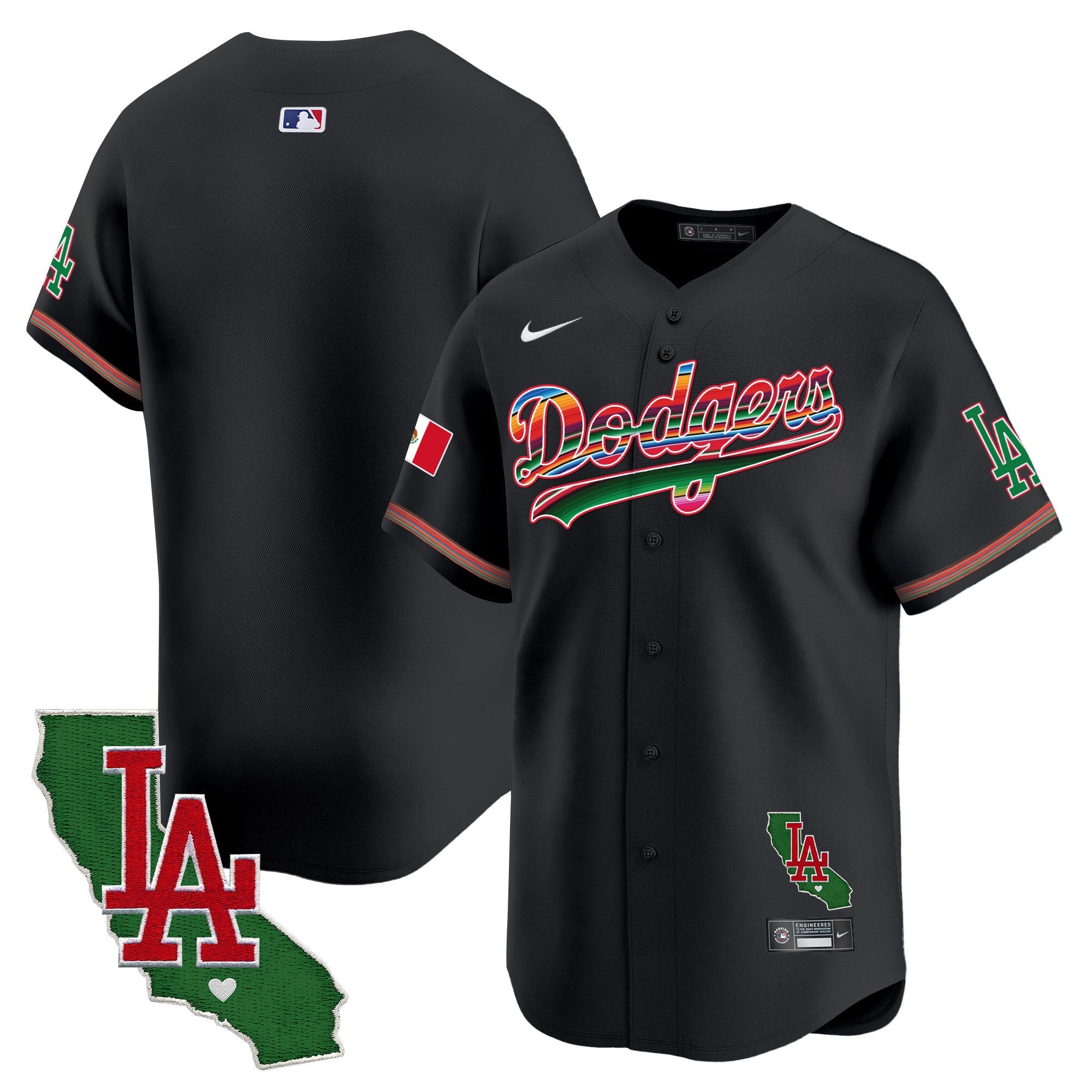 Men’s Mexico California Patch Vapor Premier Limited Jersey