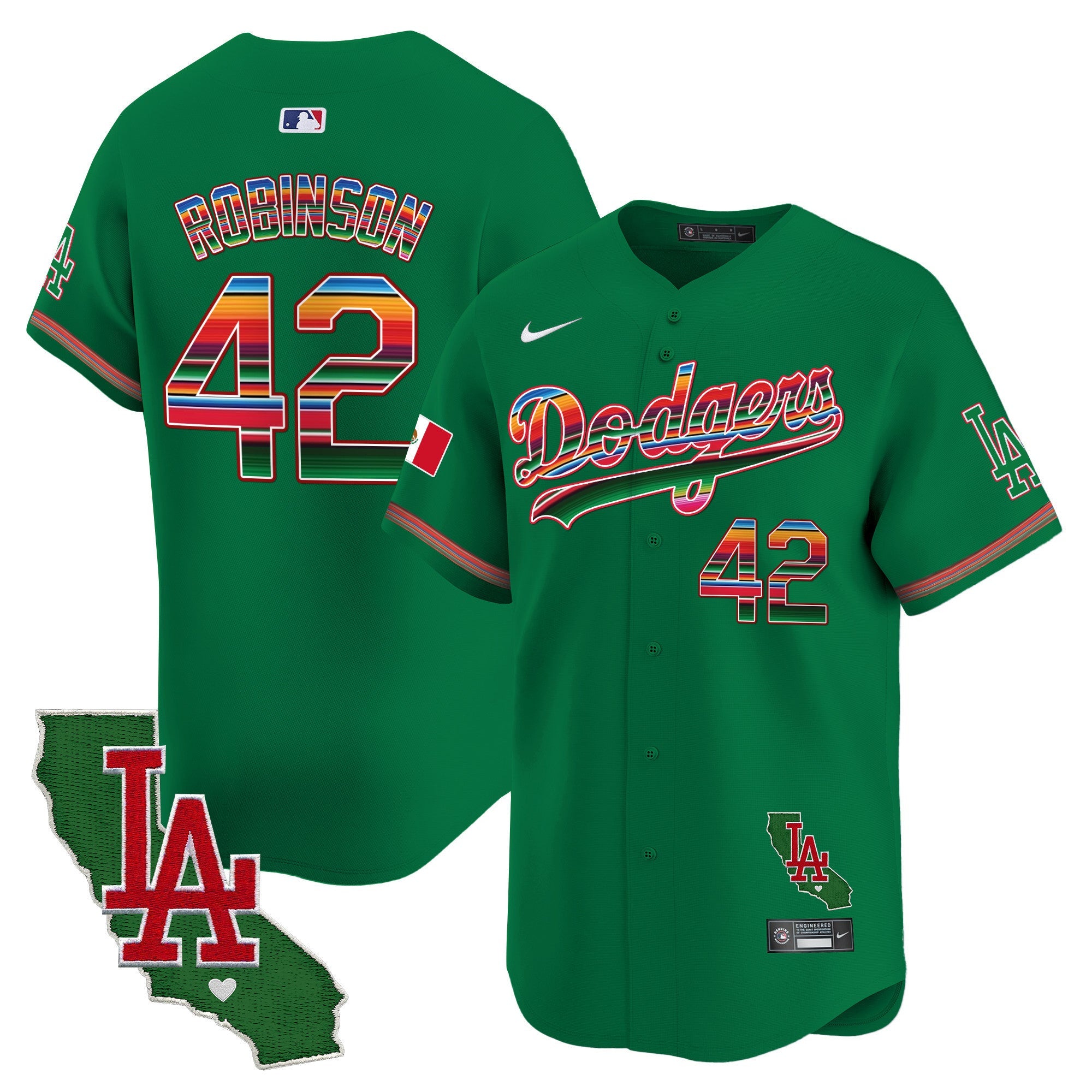 Men’s Mexico California Patch Vapor Premier Limited Jersey