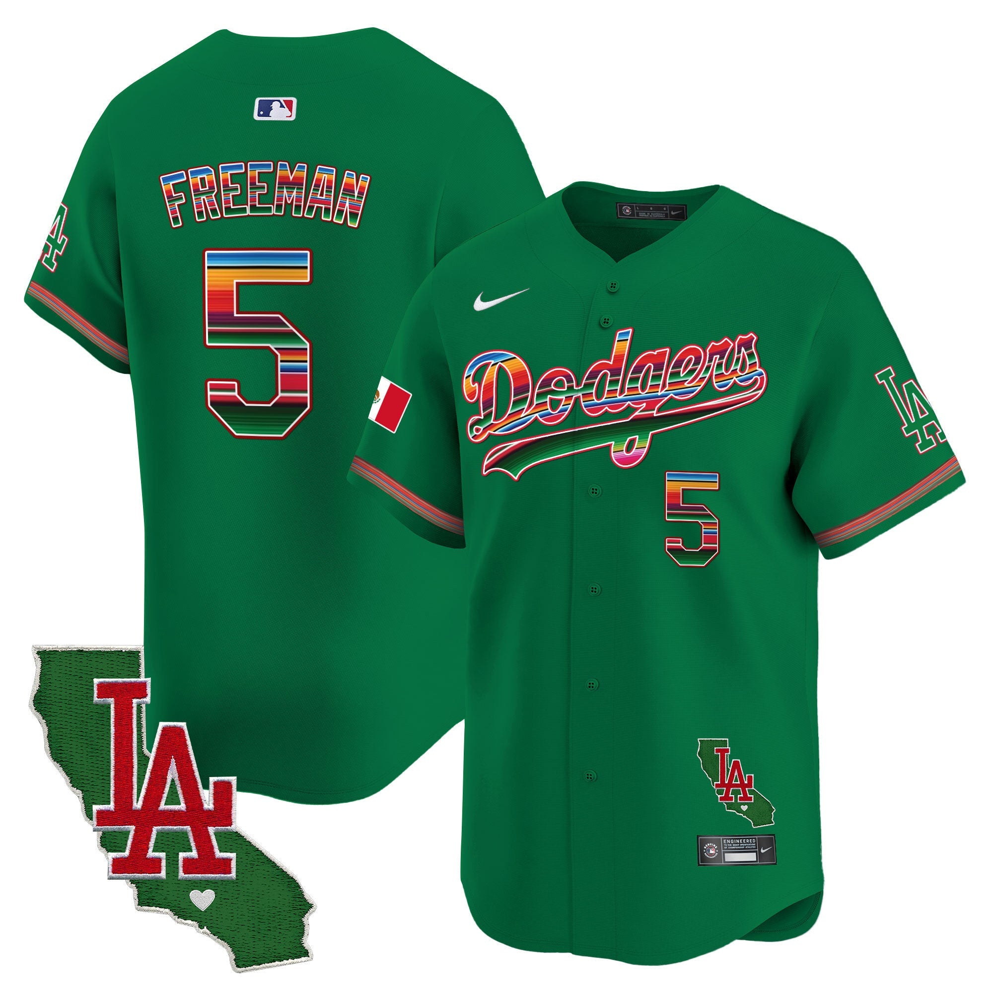 Men’s Mexico California Patch Vapor Premier Limited Jersey