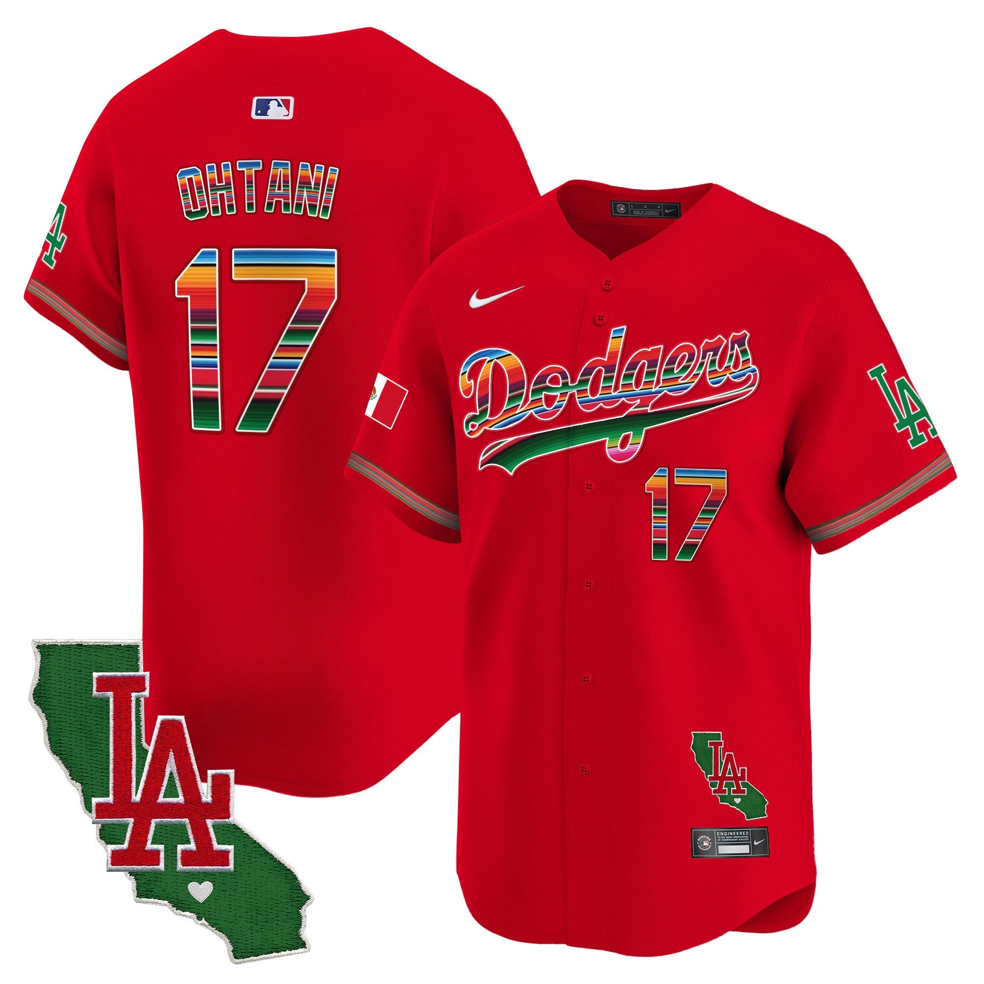 Men’s Mexico California Patch Vapor Premier Limited Jersey