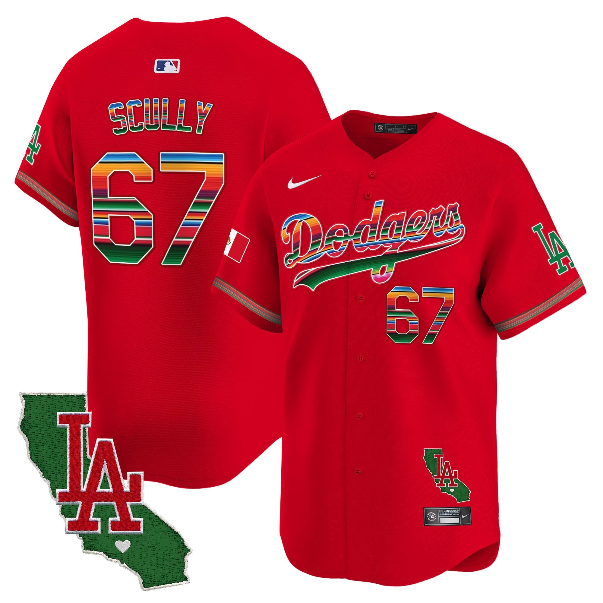 Men’s Mexico California Patch Vapor Premier Limited Jersey