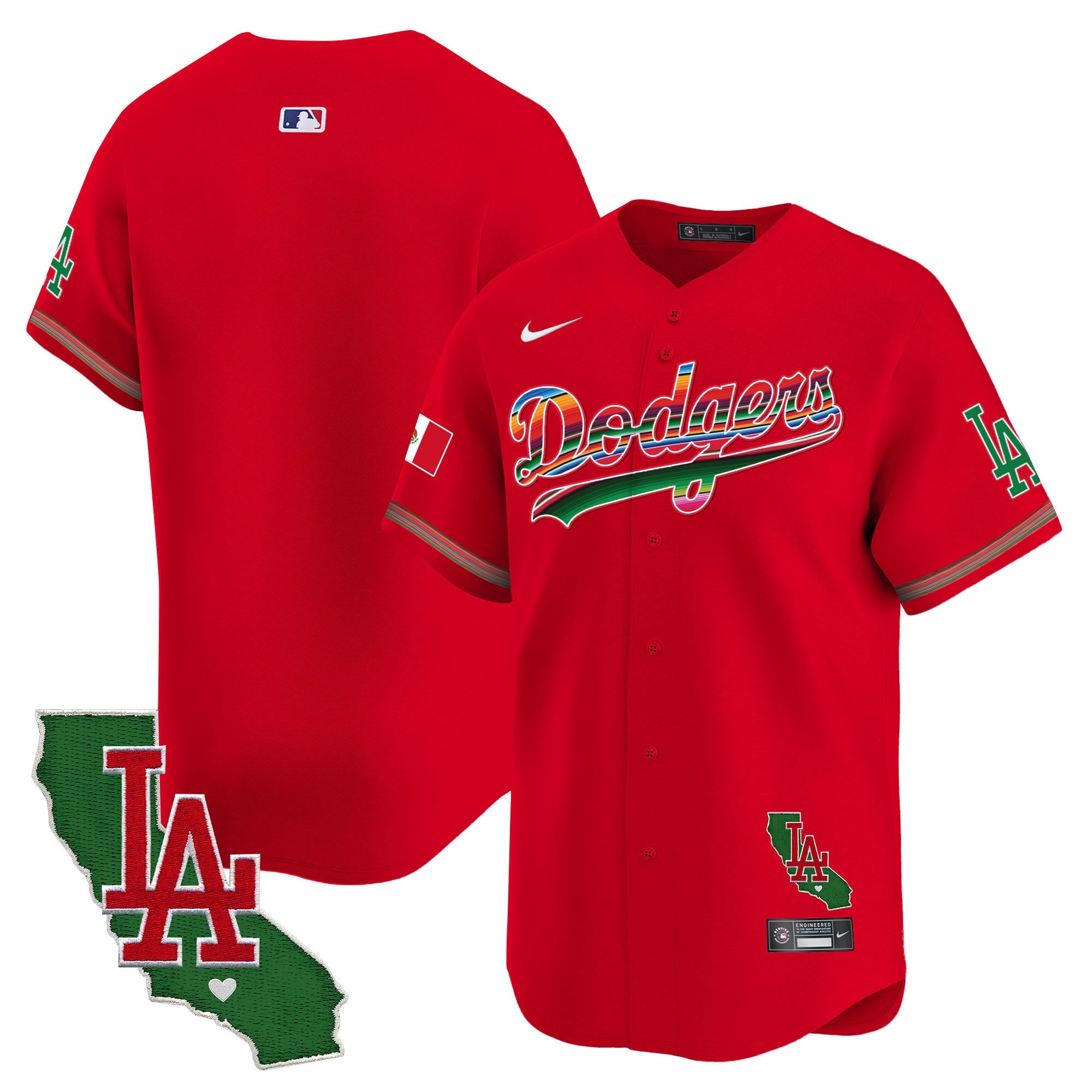 Men’s Mexico California Patch Vapor Premier Limited Jersey
