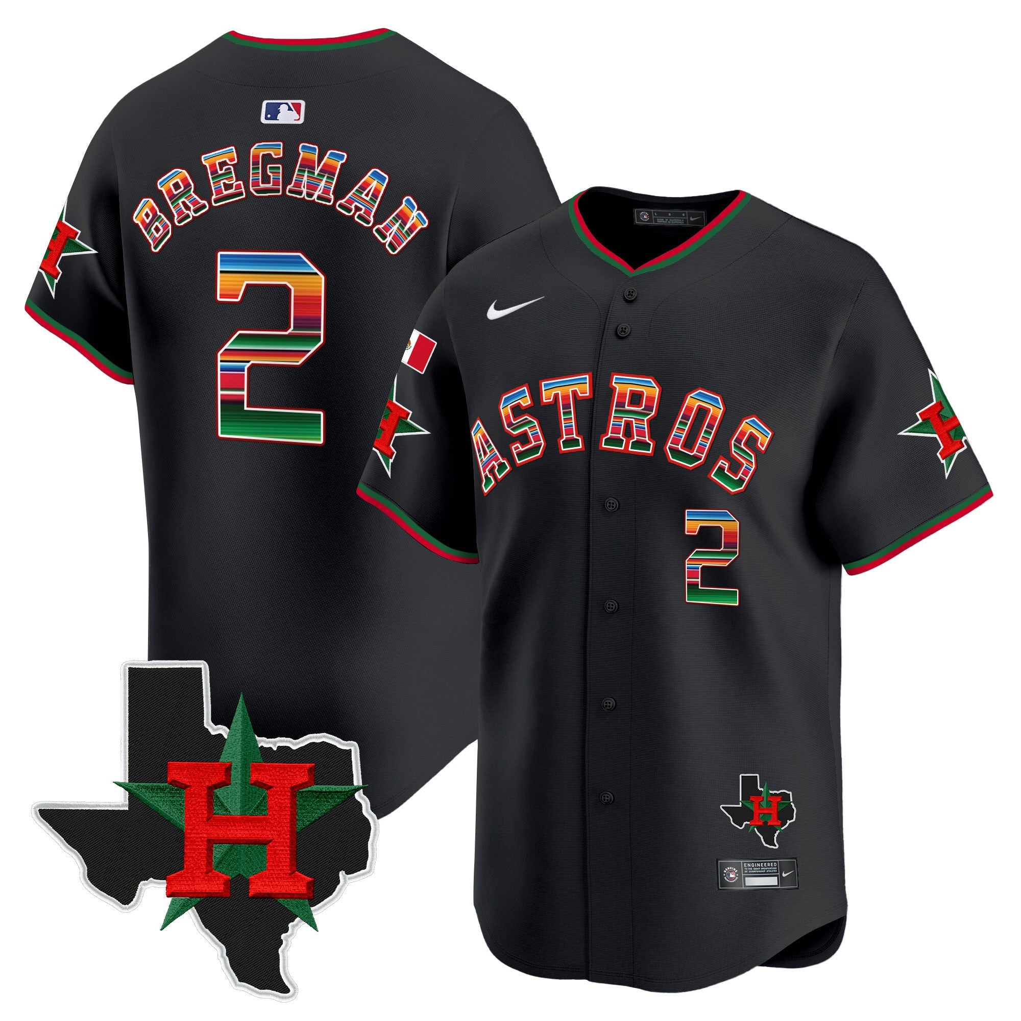 Men’s Mexico Texas Patch Vapor Premier Limited Jersey V2