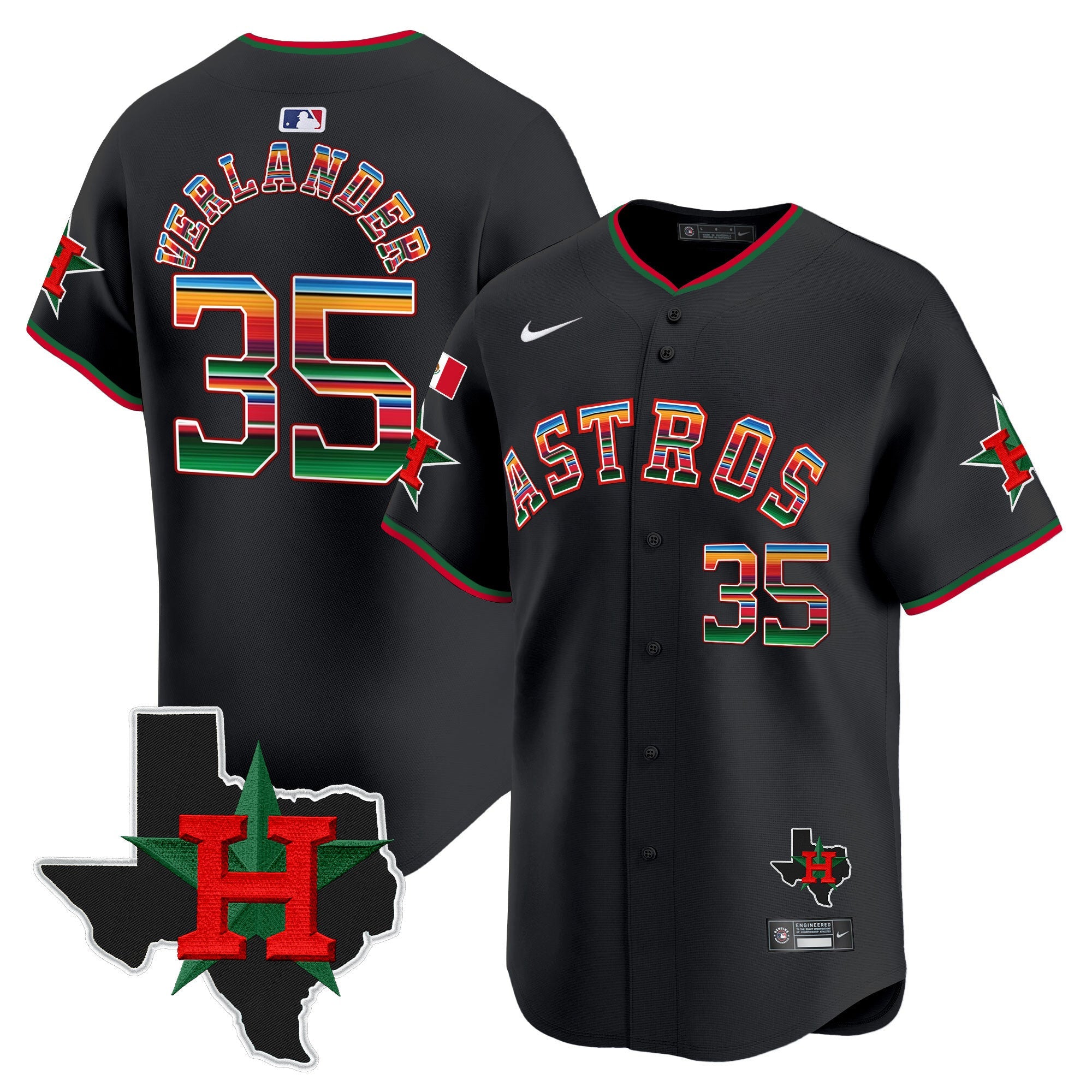 Men’s Mexico Texas Patch Vapor Premier Limited Jersey V2