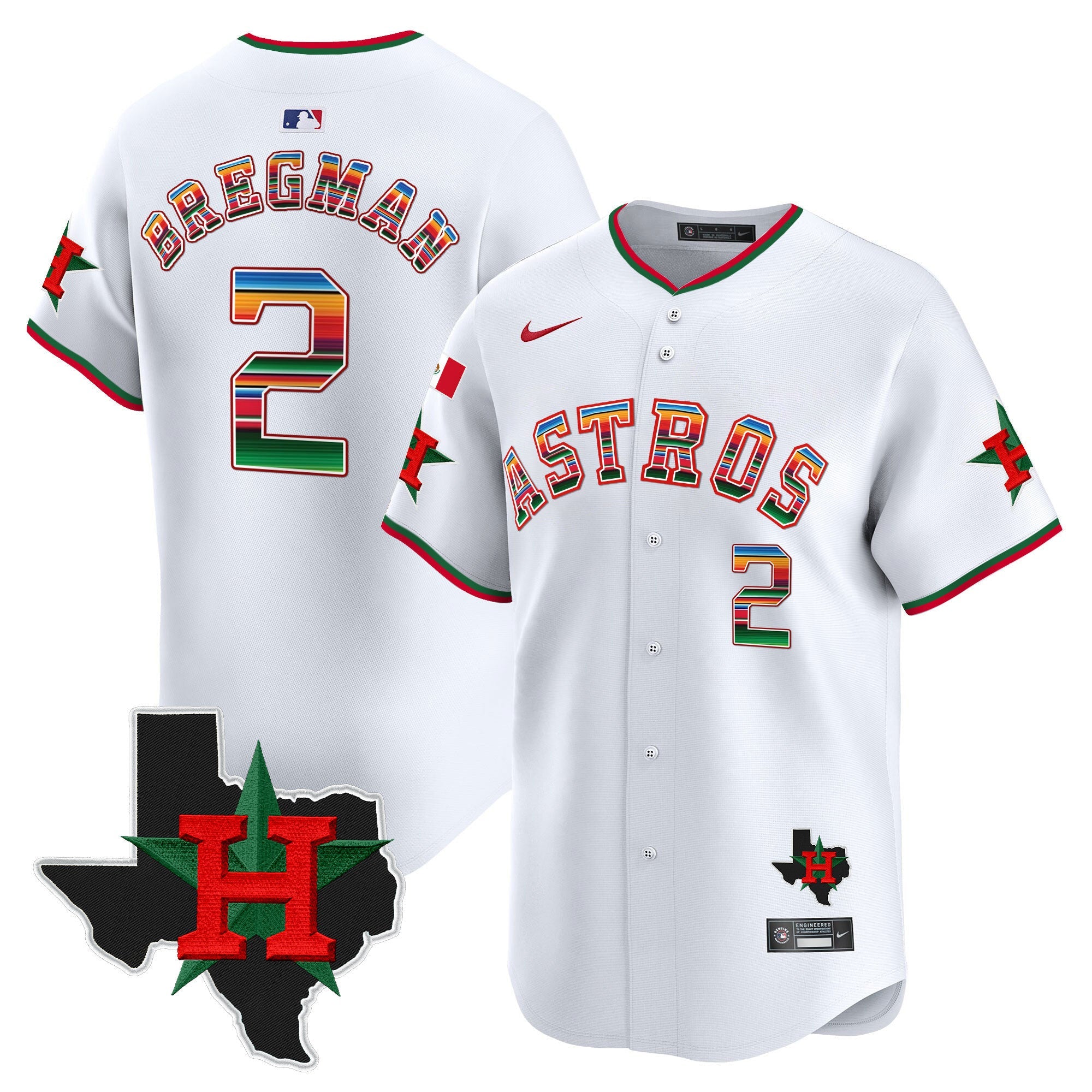 Men’s Mexico Texas Patch Vapor Premier Limited Jersey V2