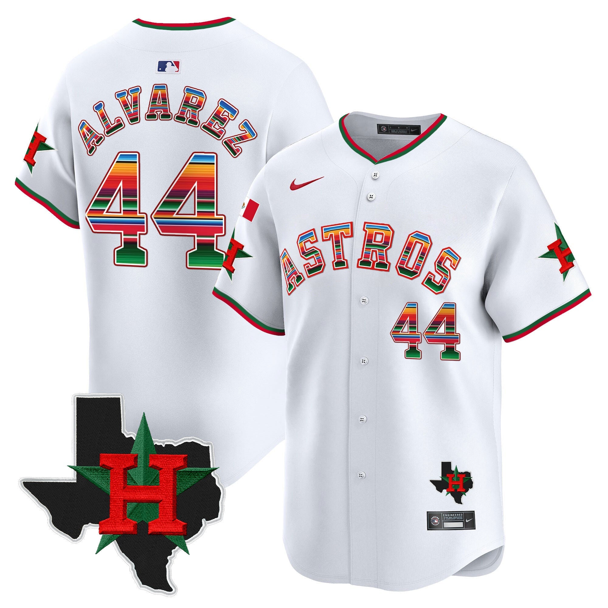 Men’s Mexico Texas Patch Vapor Premier Limited Jersey V2