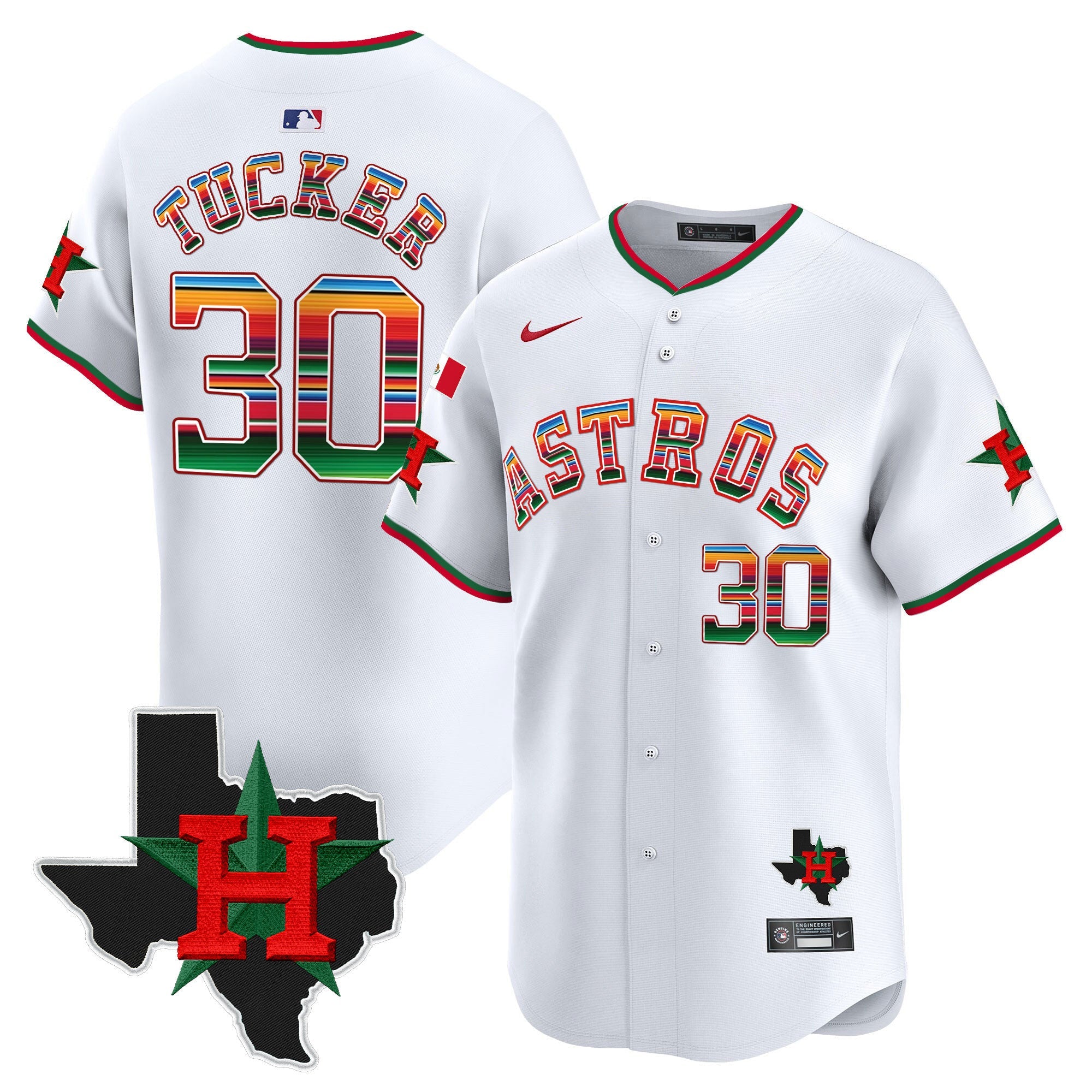 Men’s Mexico Texas Patch Vapor Premier Limited Jersey V2