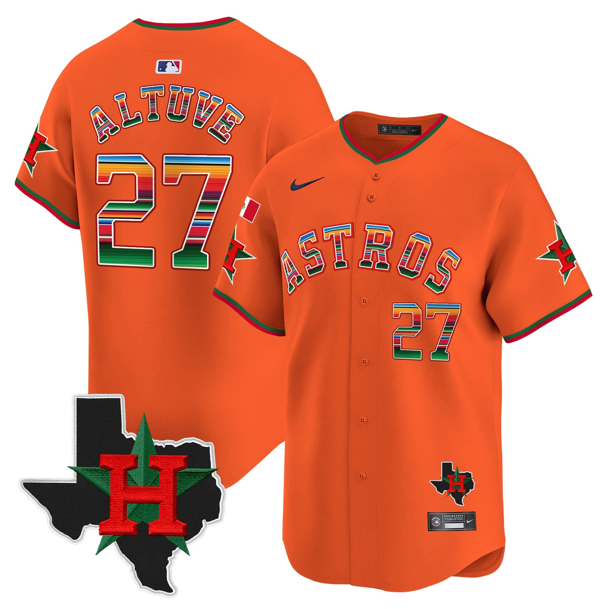 Men’s Mexico Texas Patch Vapor Premier Limited Jersey V2