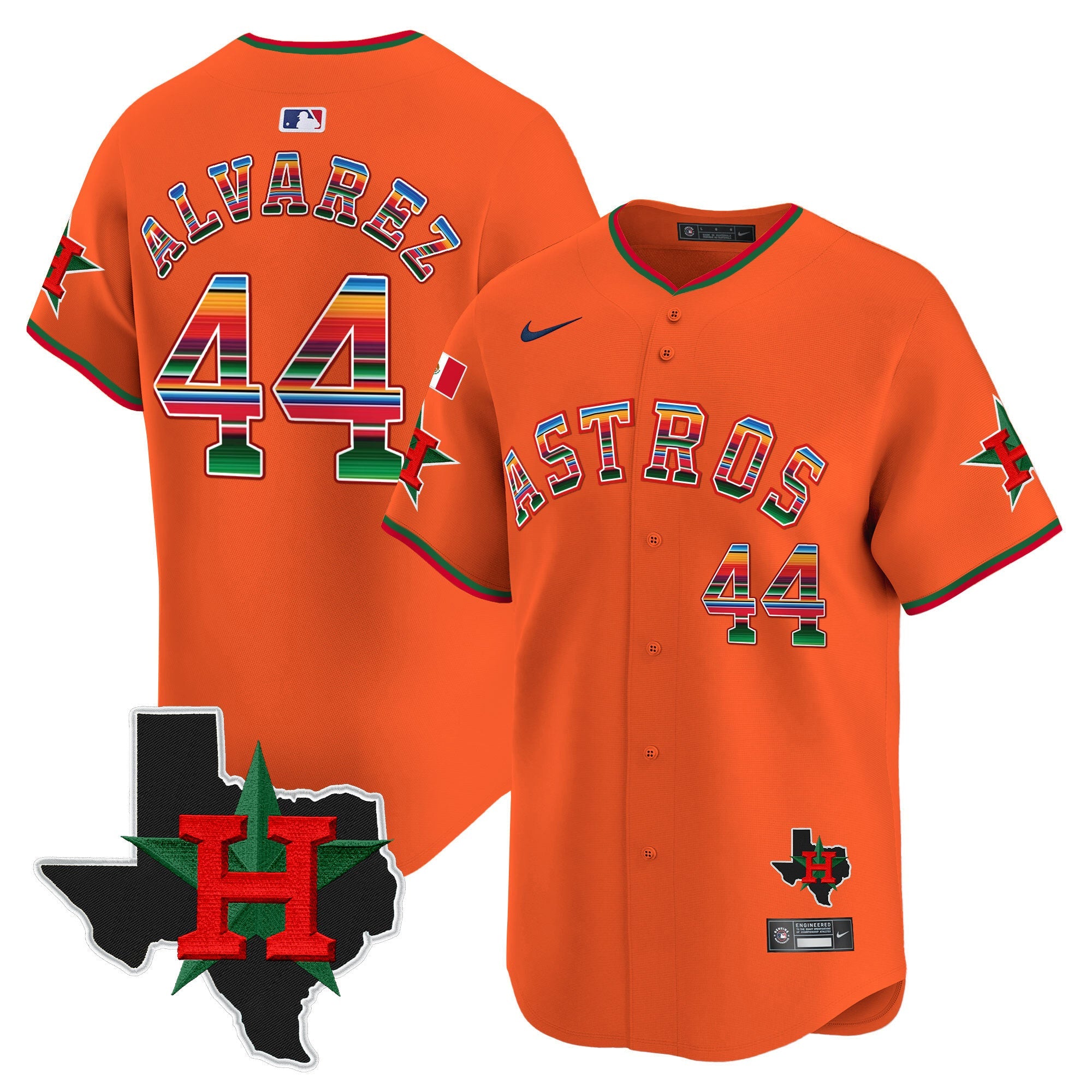 Men’s Mexico Texas Patch Vapor Premier Limited Jersey V2