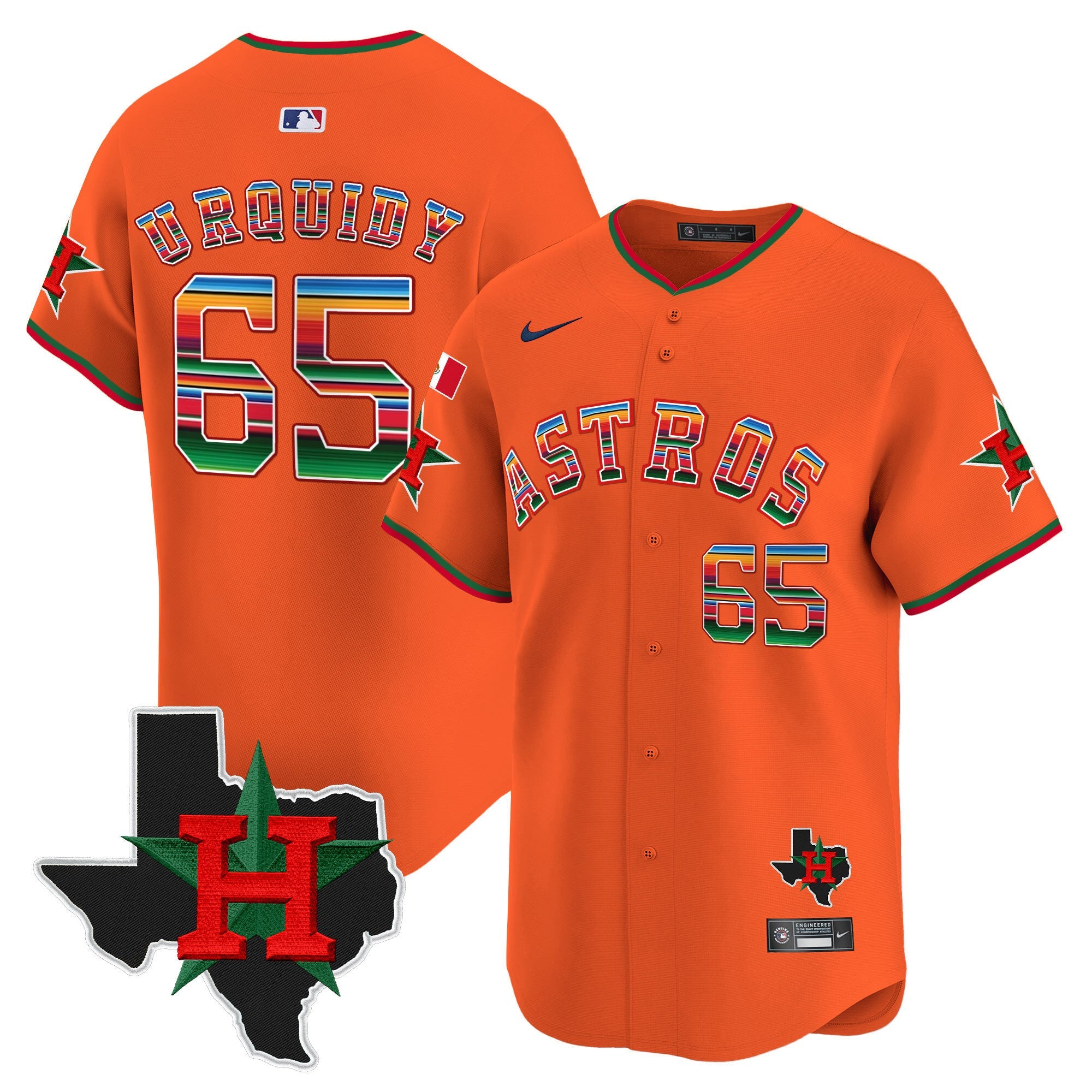 Men’s Mexico Texas Patch Vapor Premier Limited Jersey V2
