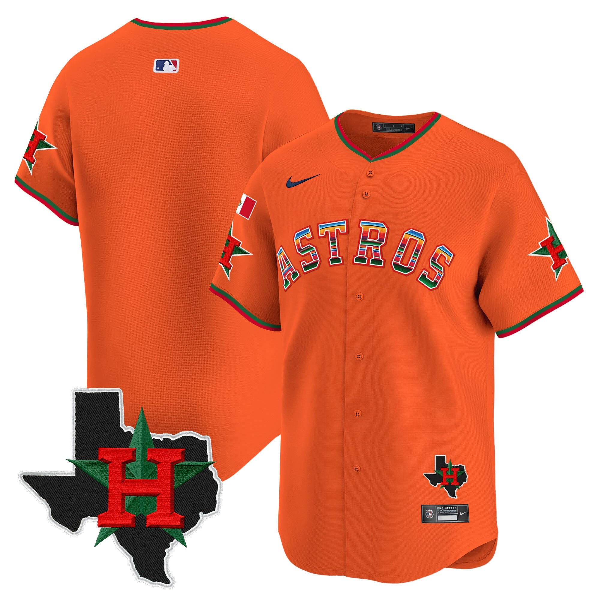 Men’s Mexico Texas Patch Vapor Premier Limited Jersey V2