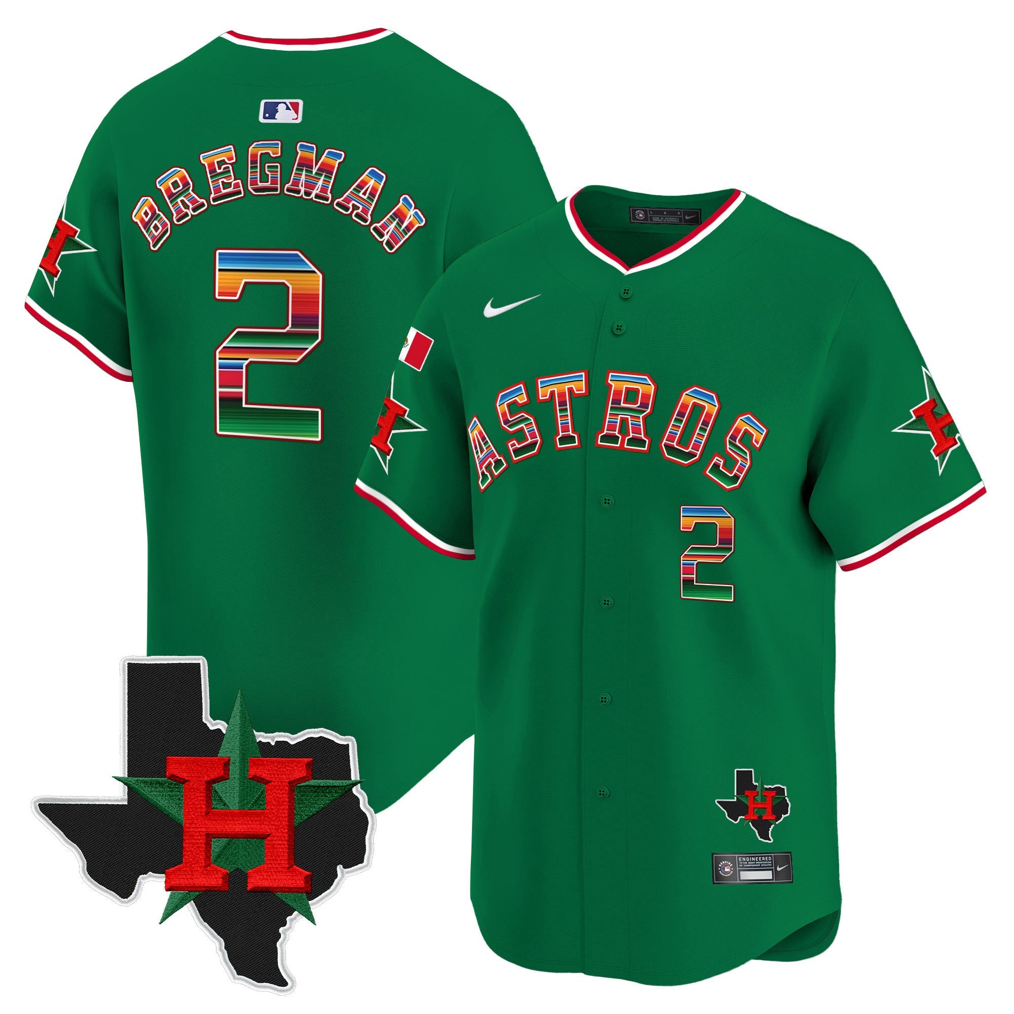 Men’s Mexico Texas Patch Vapor Premier Limited Jersey V2