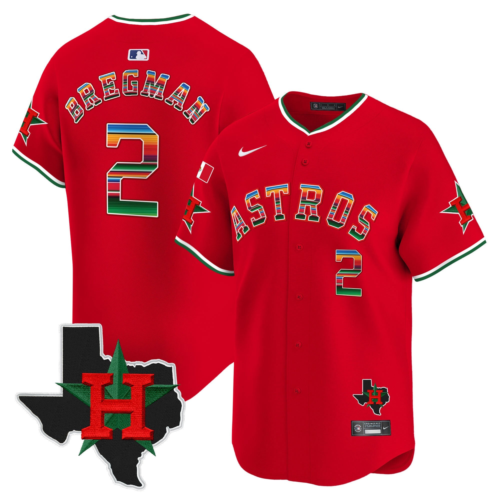 Men’s Mexico Texas Patch Vapor Premier Limited Jersey V2