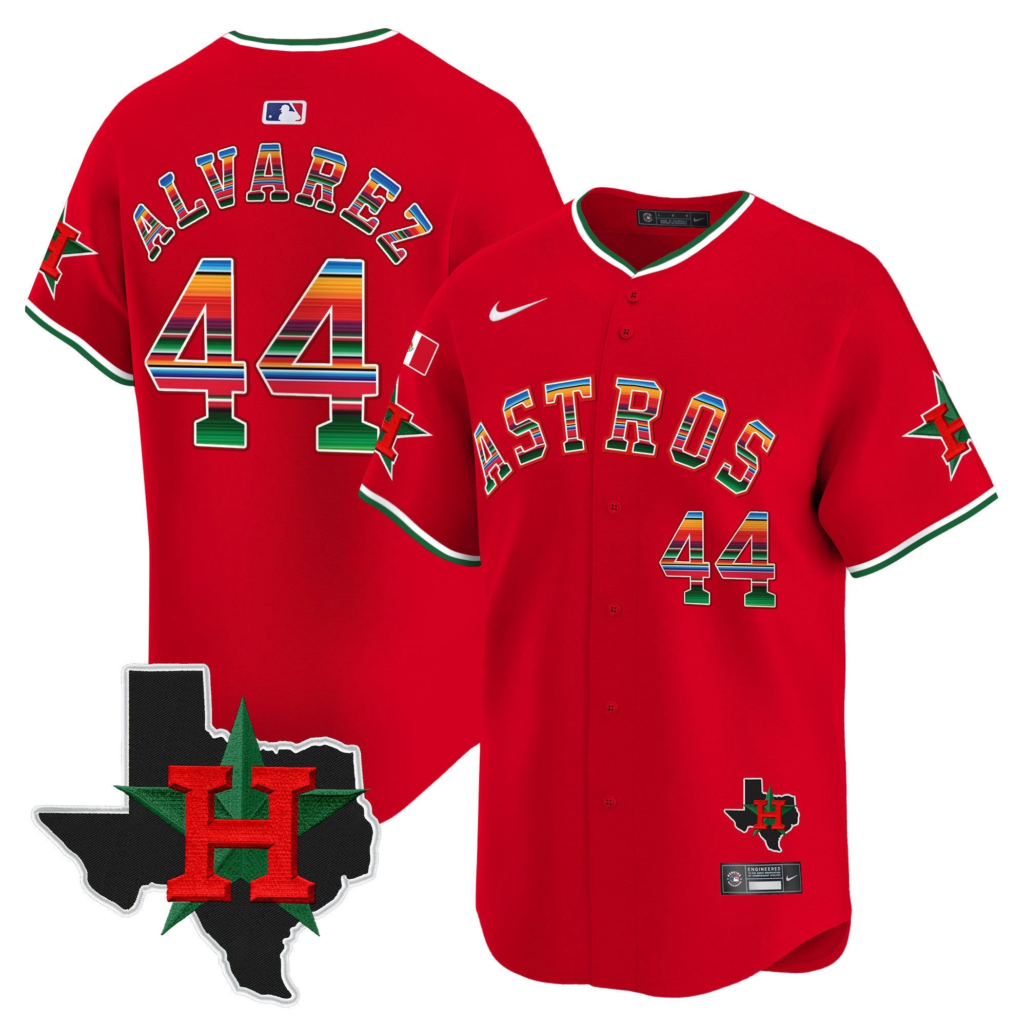 Men’s Mexico Texas Patch Vapor Premier Limited Jersey V2