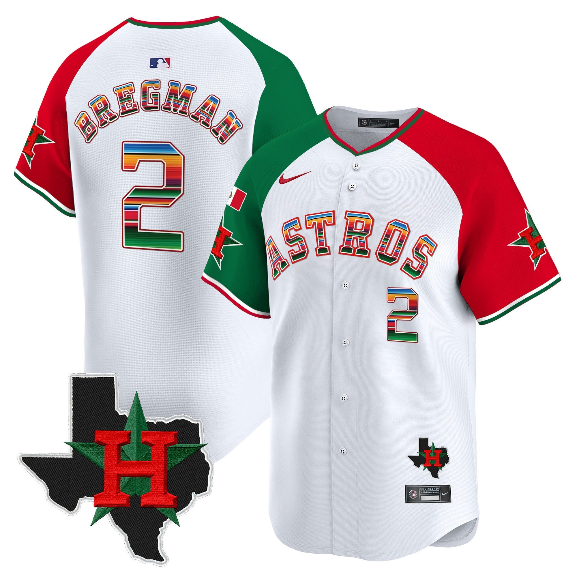 Men’s Mexico Texas Patch Vapor Premier Limited Jersey V2