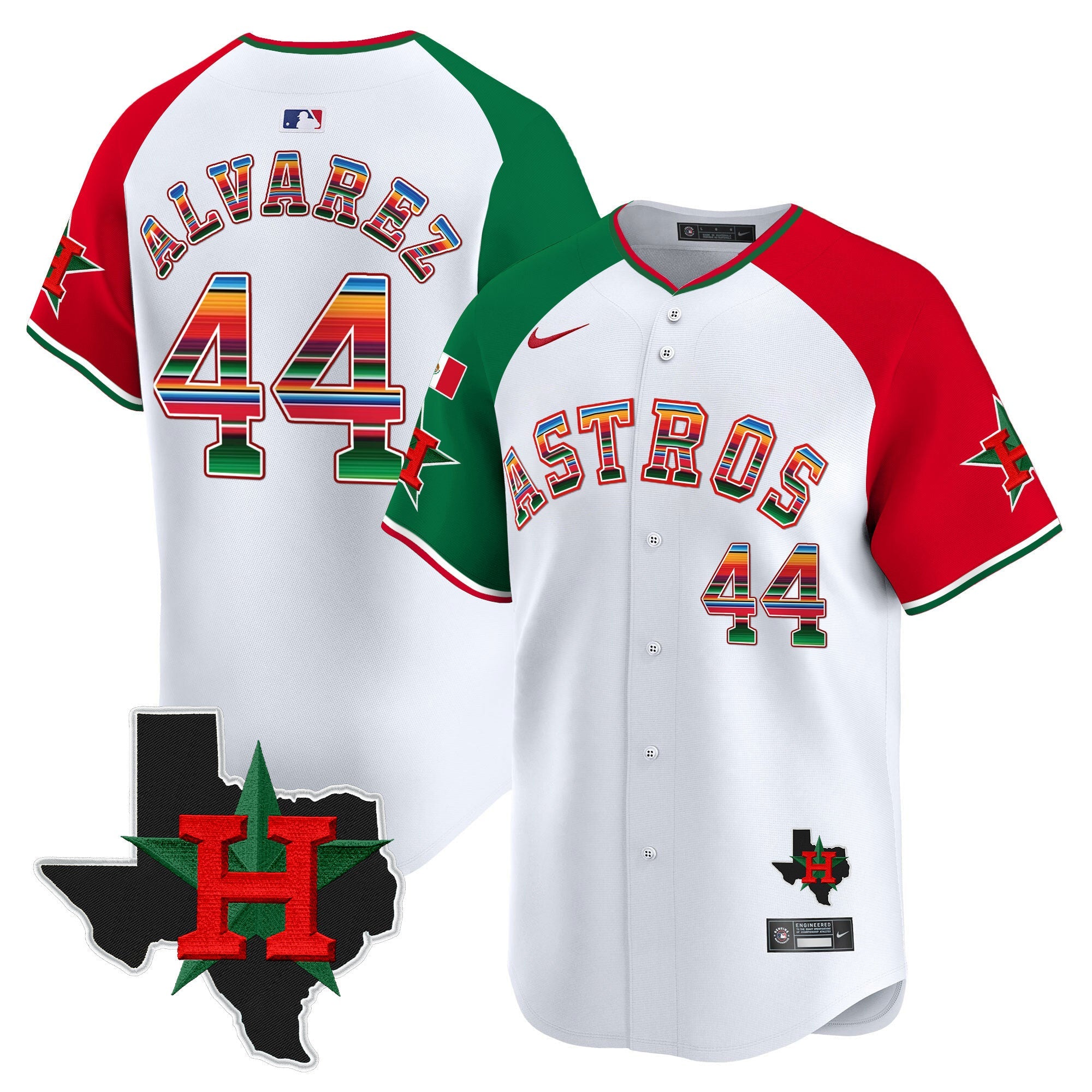 Men’s Mexico Texas Patch Vapor Premier Limited Jersey V2