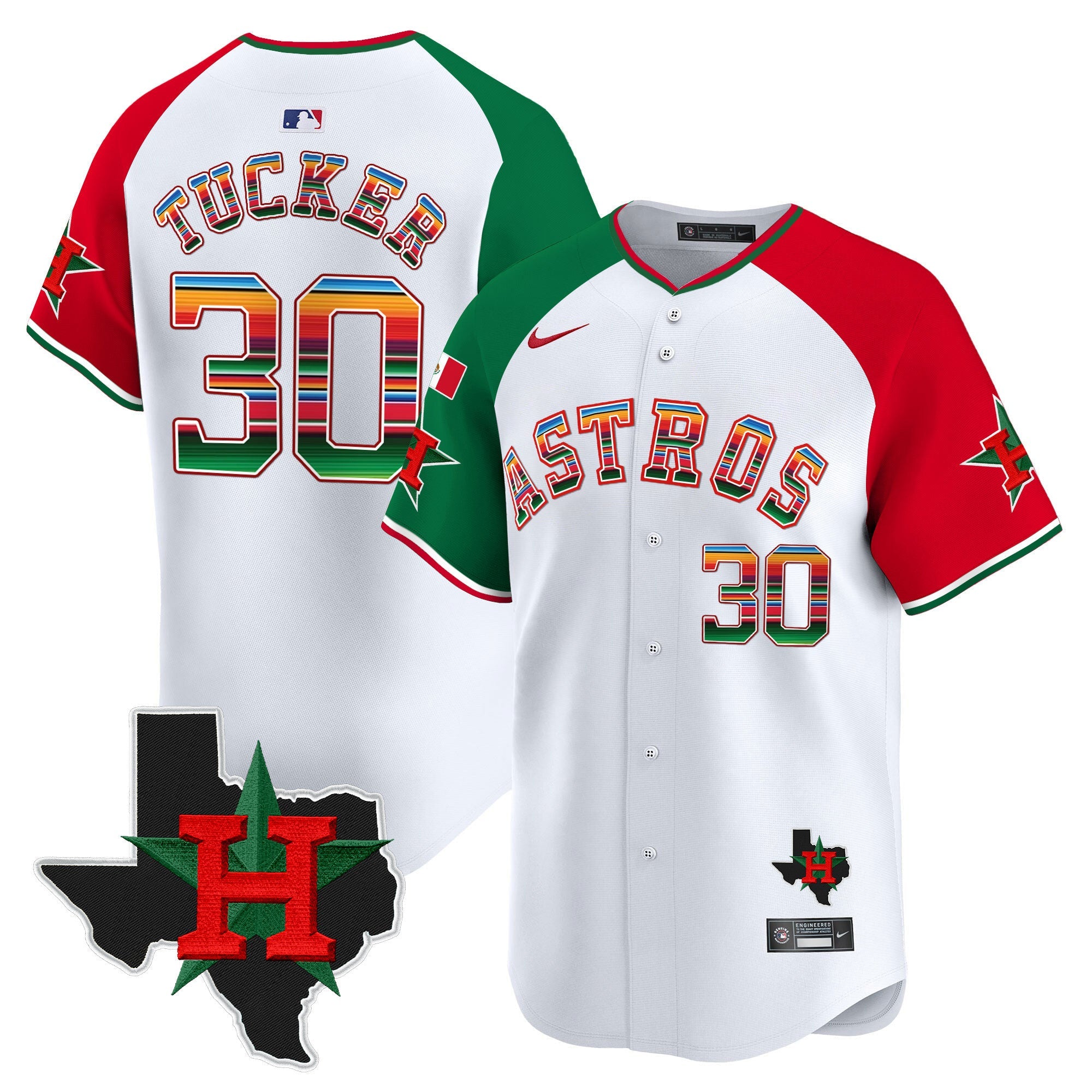 Men’s Mexico Texas Patch Vapor Premier Limited Jersey V2
