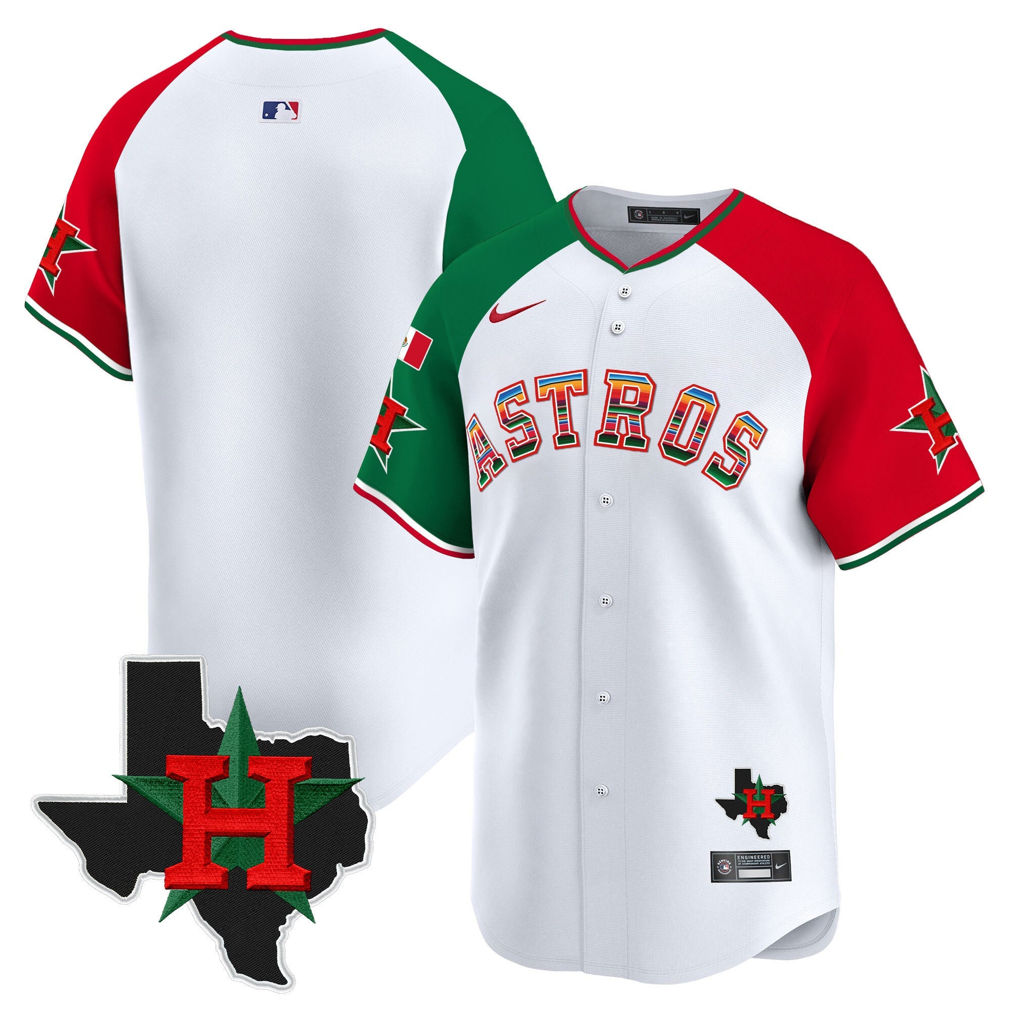 Men’s Mexico Texas Patch Vapor Premier Limited Jersey V2