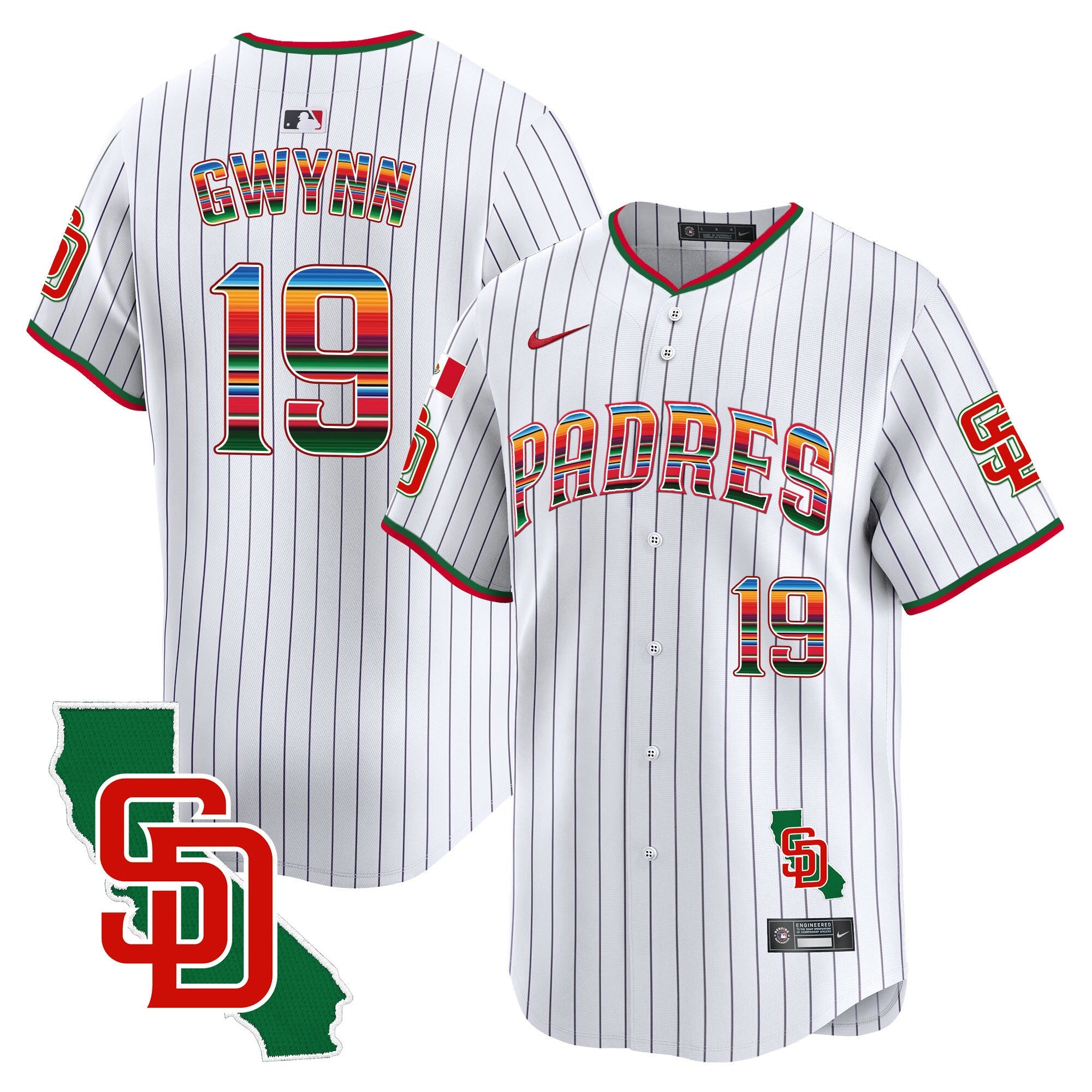 Men’s Mexico California Patch Vapor Premier Limited Jersey V3