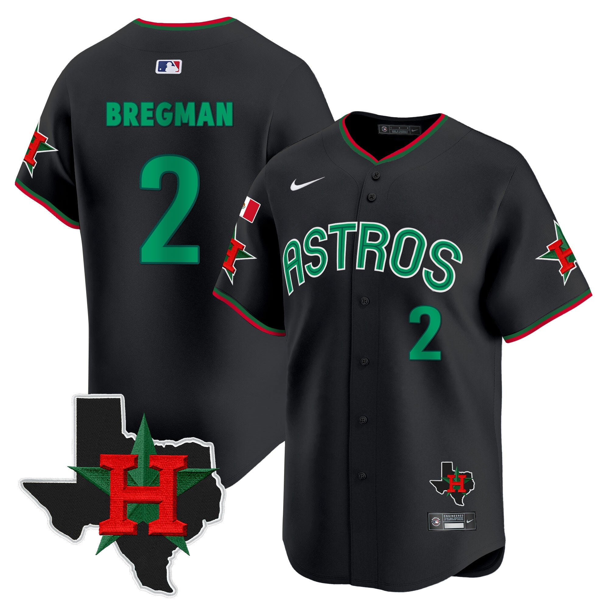 Men’s Mexico Texas Patch Vapor Premier Limited Jersey V3