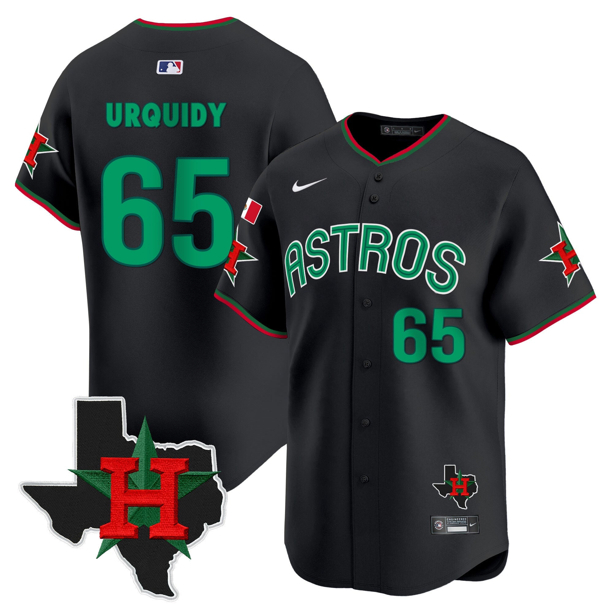 Men’s Mexico Texas Patch Vapor Premier Limited Jersey V3