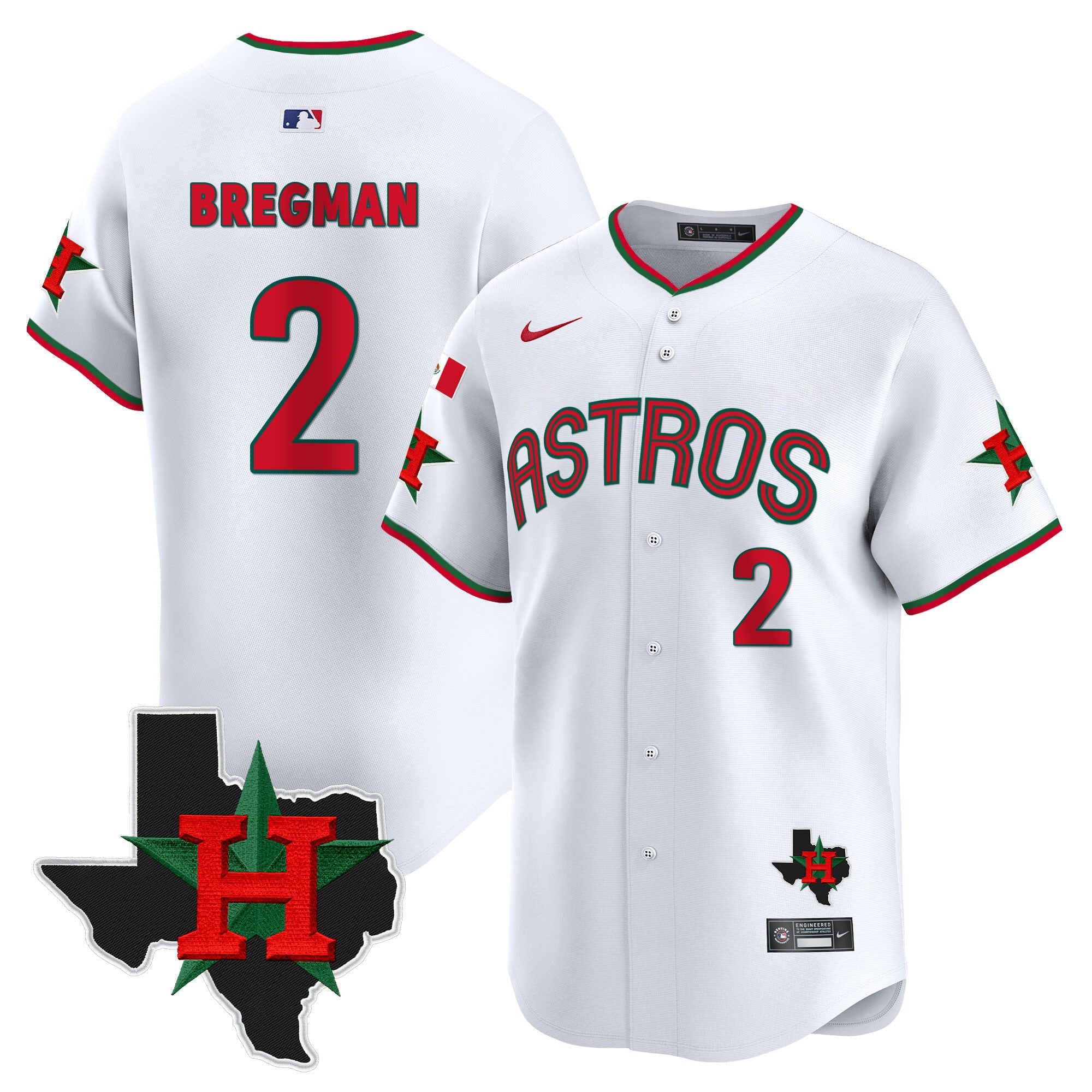 Men’s Mexico Texas Patch Vapor Premier Limited Jersey V3